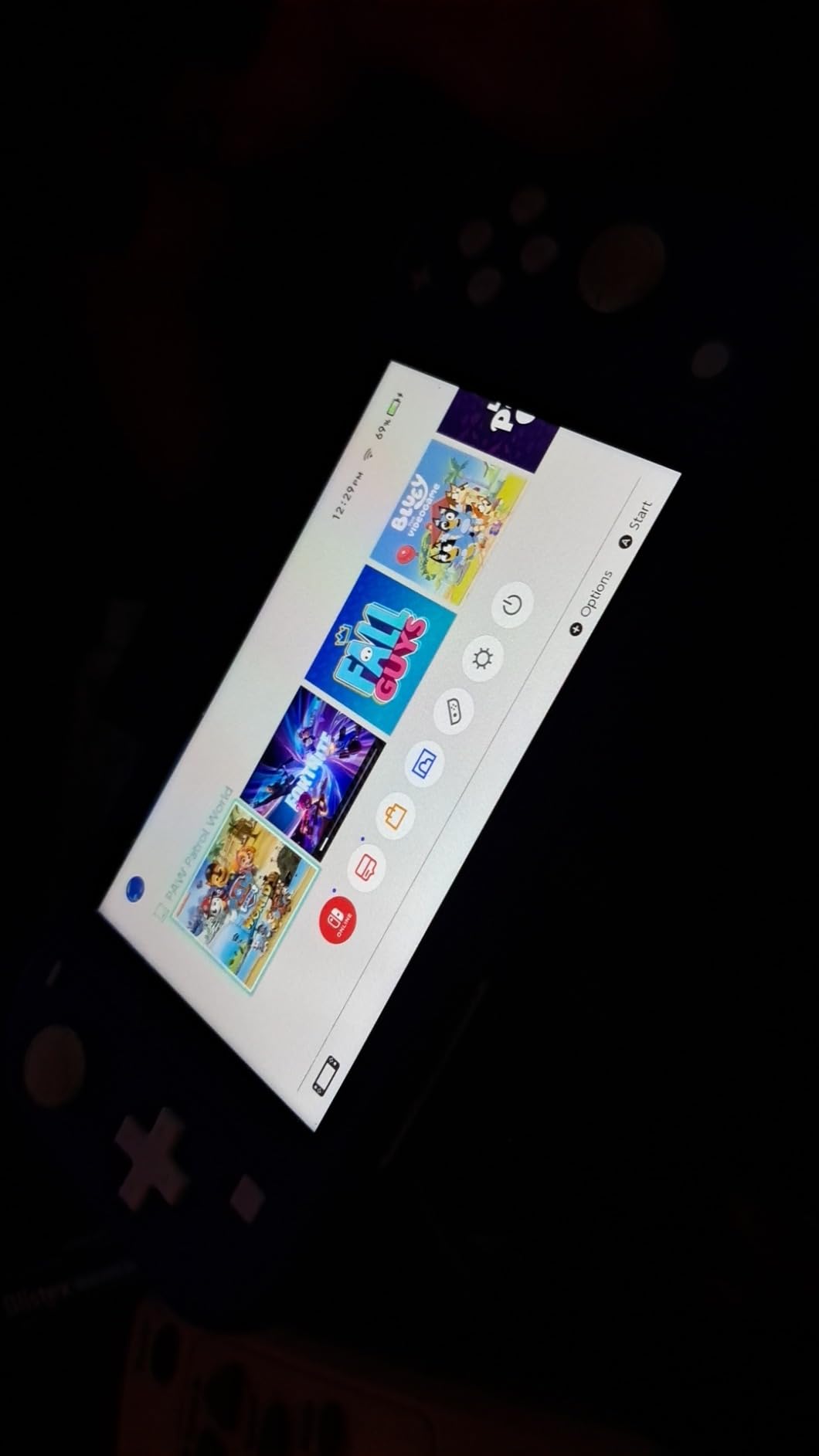 Wigearss Replacement LCD Screen for N Switch Lite, LCD Screen Display Panel Whit Screen Protector Repair kit for Switch Lite customer photo 2