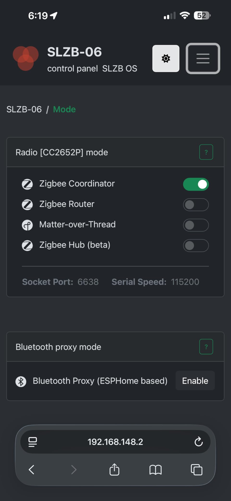 SMLIGHT SLZB-06 - Zigbee 3.0 to Ethernet,USB,and WiFi Gateway Coordinator with PoE, Works with Zigbee2MQTT, Home Assistant, ZHA customer photo 1