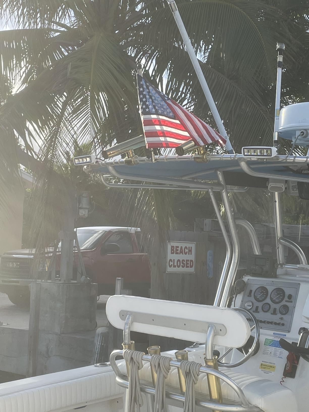 Nilight Marine Led Light Bar 2PCS 18w White 150° Flood Beams Ponton Boat Deck Dock Lights IP67 Waterproof for Night Fishing T-top Stern Yacht Kayak Port Sailboat customer photo 2