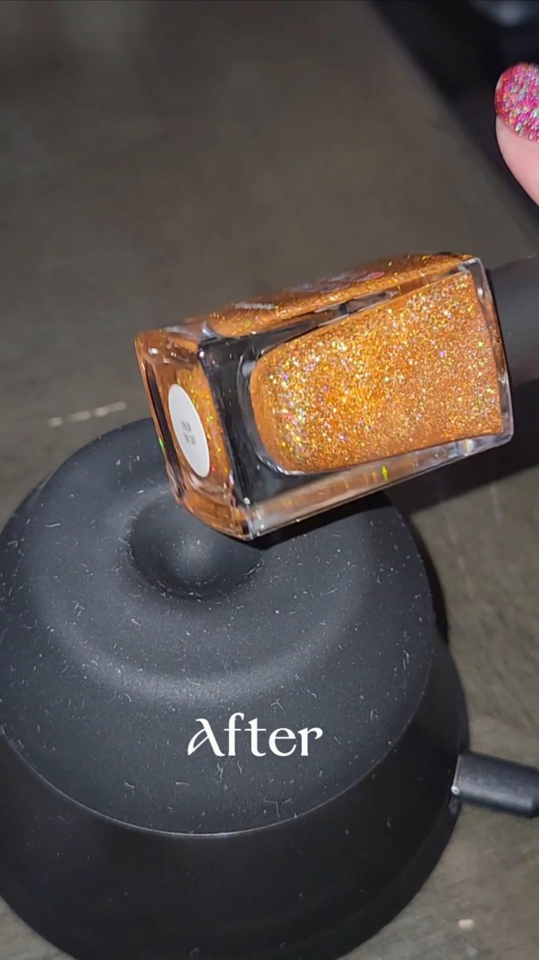 Lab Mini Vortex Mixer 4000rpm High-Speed Paint Shaker & Paint Mixer for Acrylic Paints, Gel Polish, Tattoo Ink, Eyelash Adhesives, Test Tubes & Microtubes | Touch Function Vortexer, Black customer photo 1