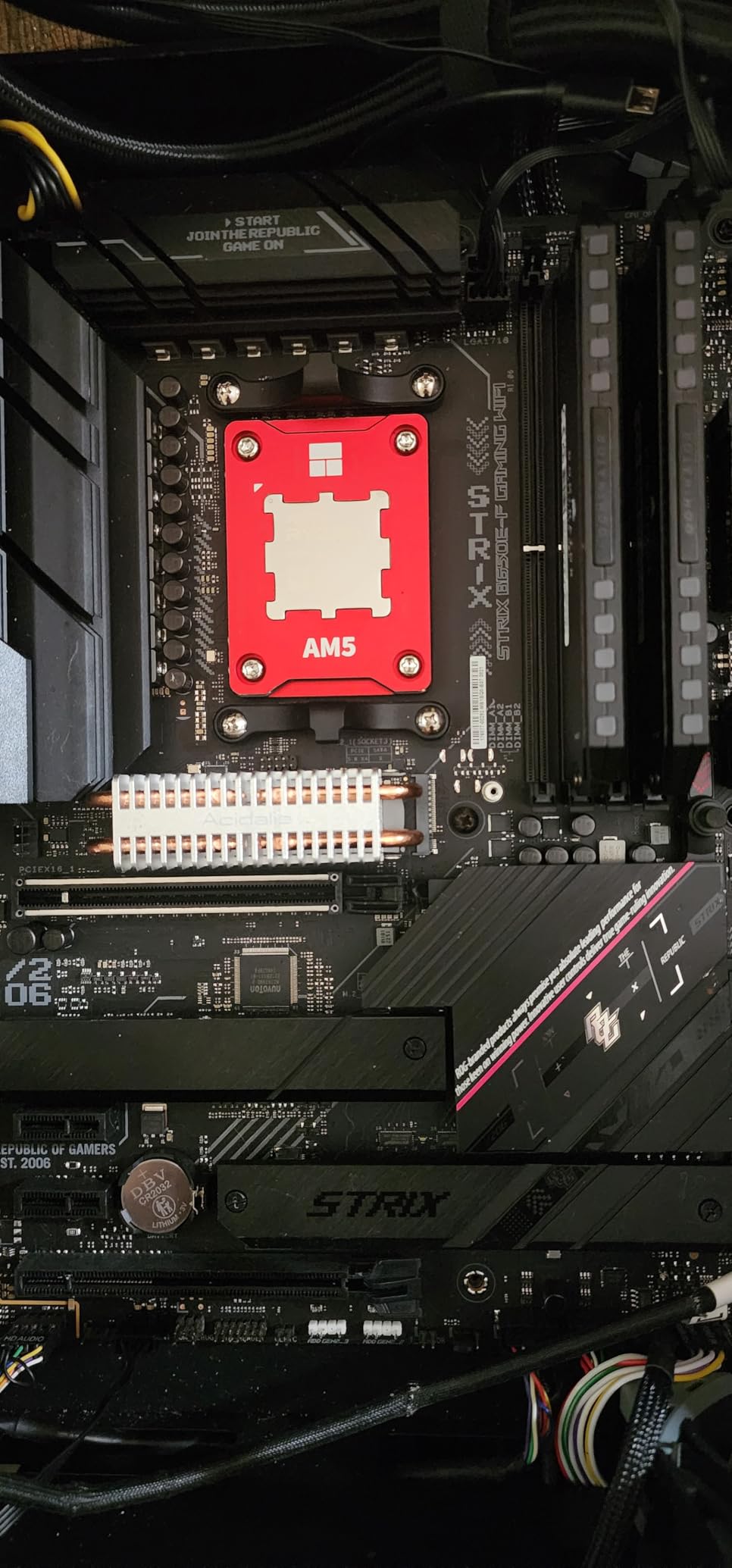 Thermalright ASF-Black AM5 CPU Holder, Corrective Anti-Bending Fixing Frame, Full-Fit Fixed Non-Marking Mounter, AM5 Anti-Bending Contact Frame, CPU Cooler Standard customer photo 2