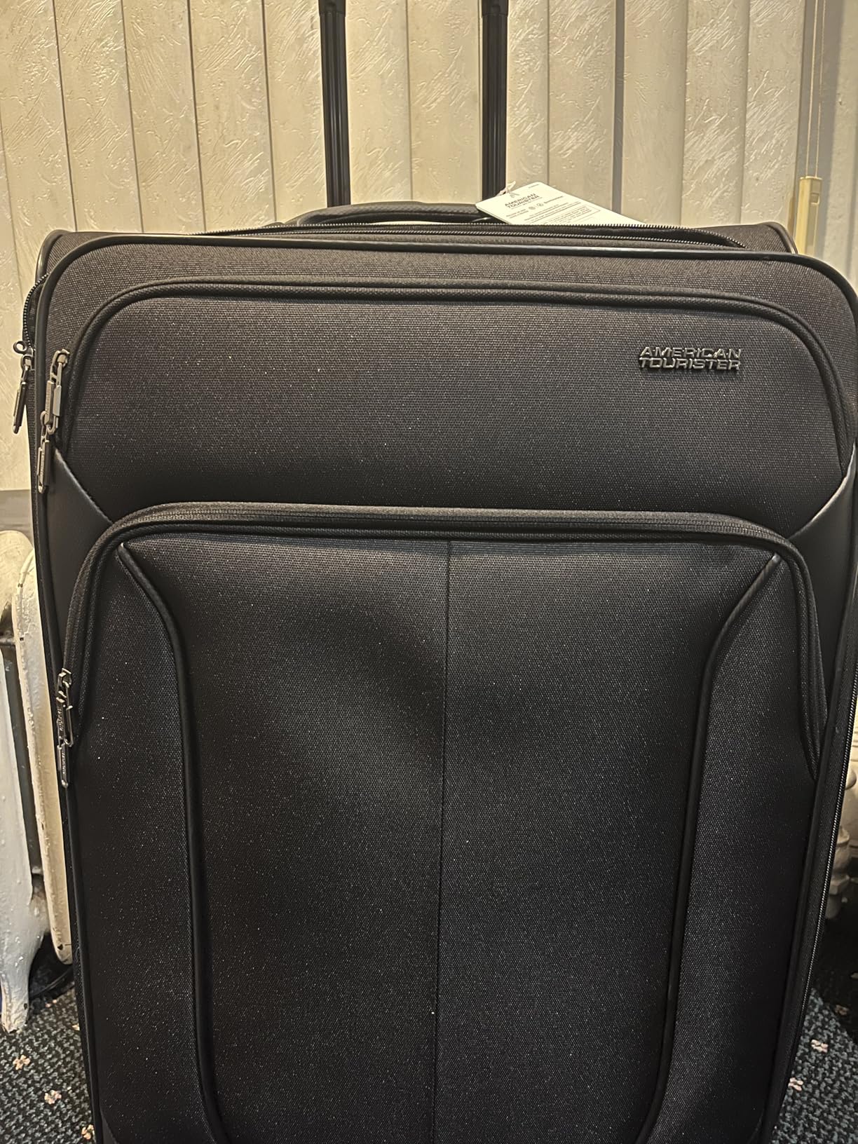 4 KIX 2.0 Expandable Softside Luggage with Spinner Wheels, 20 SPINNER, BLACK customer photo 2