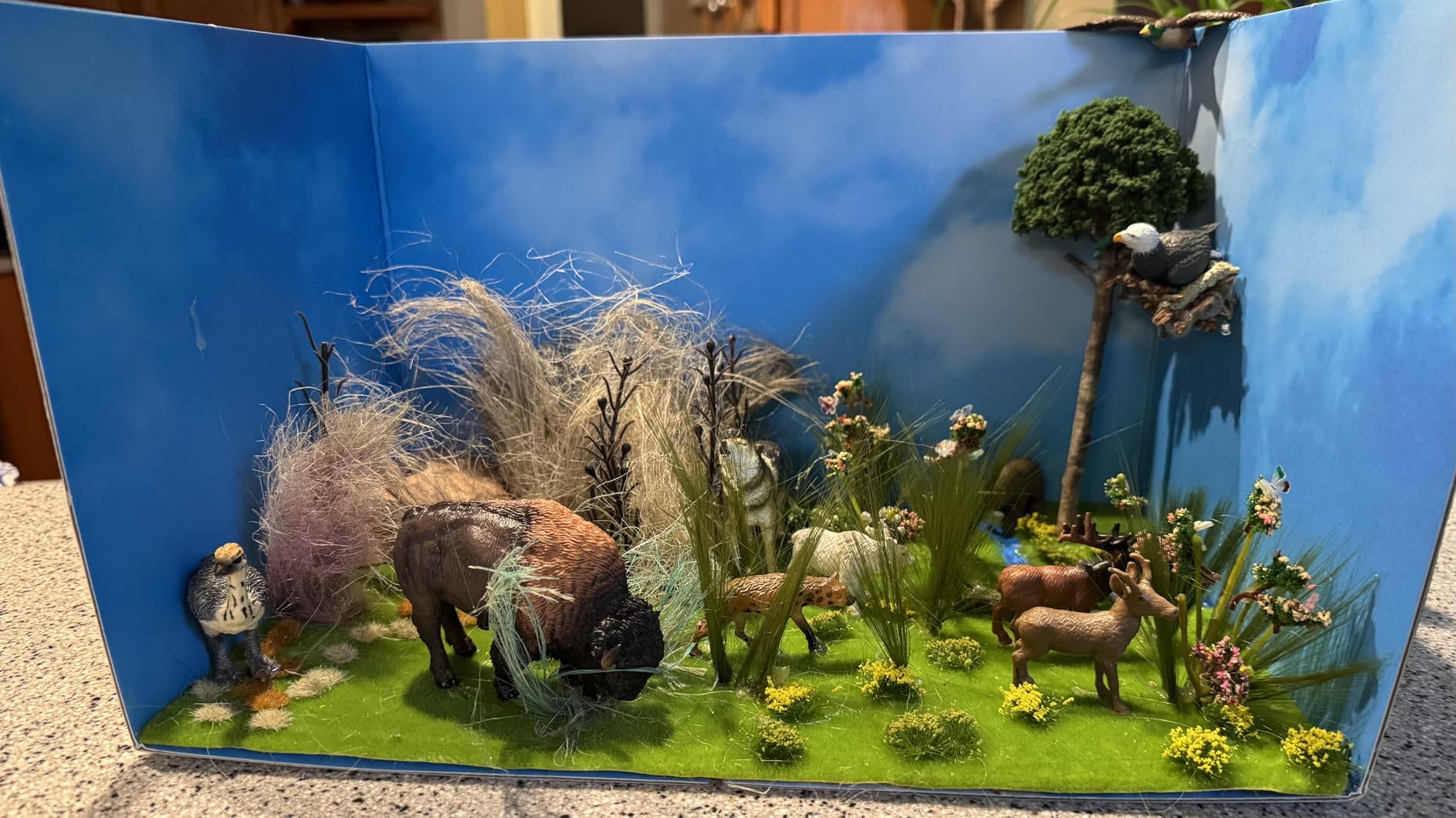 Warmtree Simulation Grass Miniature Static Grass Model Grass Tufts Railway Artificial Grass for Train Landscape Railroad Scenery Sand Military Layout Model customer photo 2