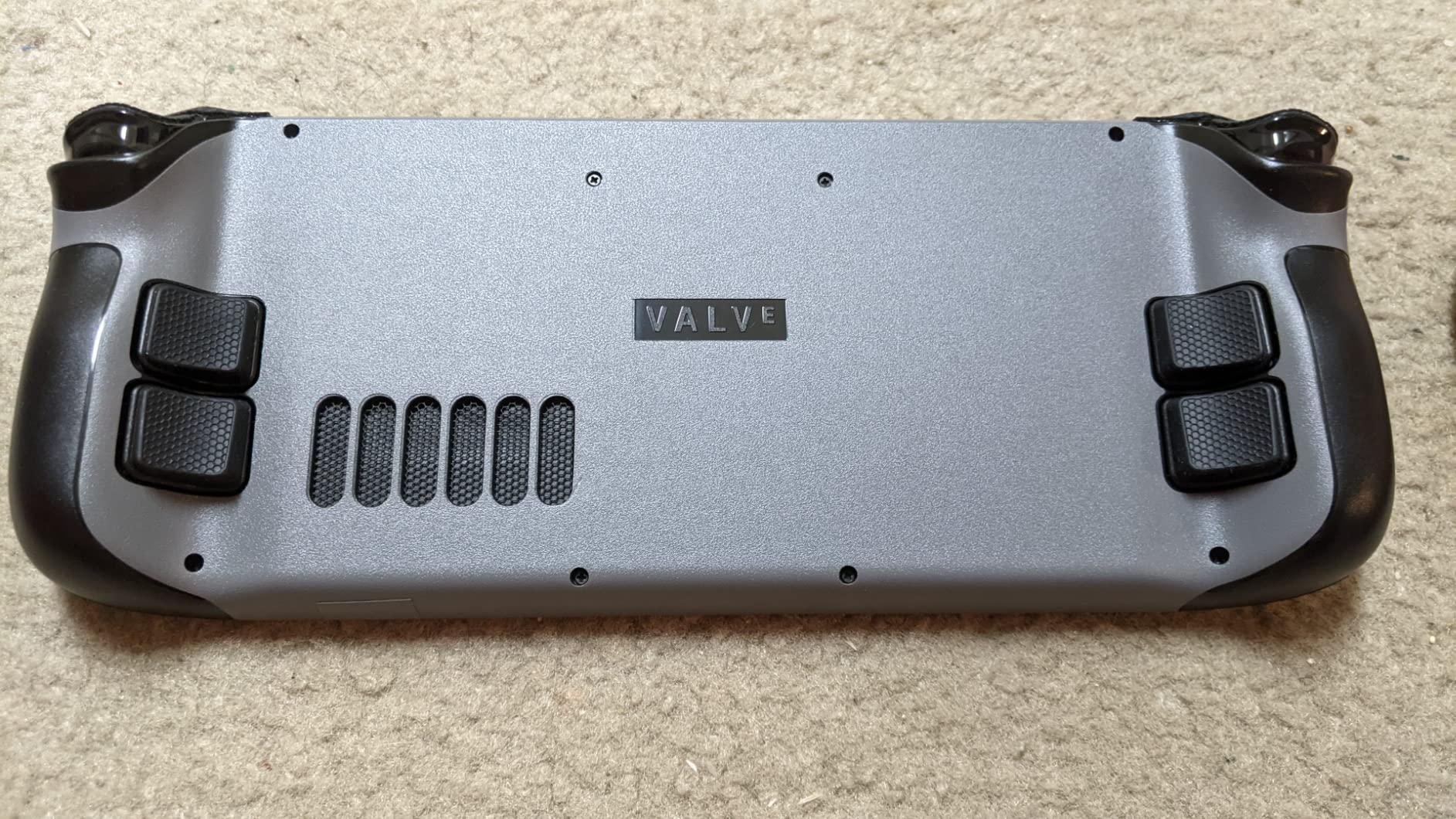 PlayVital Back Button Enhancement Set for Steam Deck LCD, Grip Improvement Button Protection Kit for Steam Deck OLED - 2 Different Thickness customer photo 1