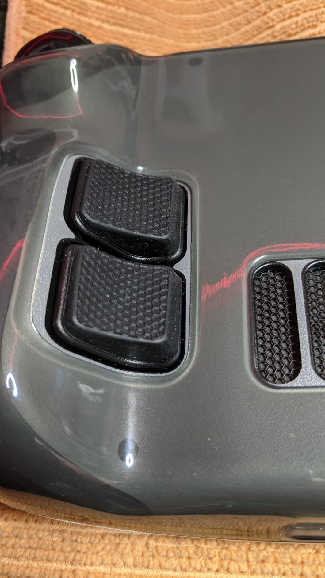 PlayVital Back Button Enhancement Set for Steam Deck LCD, Grip Improvement Button Protection Kit for Steam Deck OLED - 2 Different Thickness customer photo 2