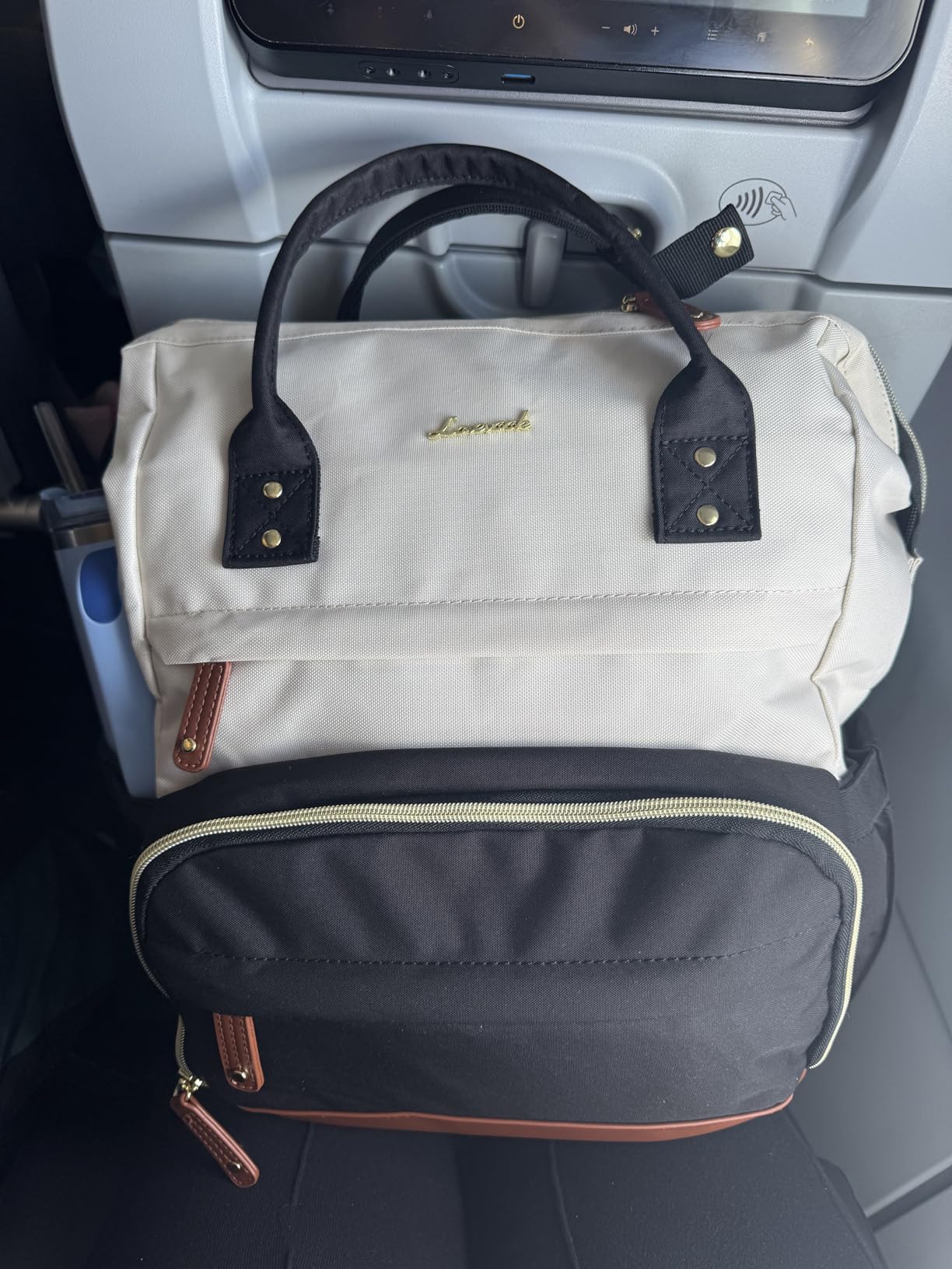 LOVEVOOK Laptop Backpack for Women, 15.6 Inch Work Business Backpacks Purse With Large Capacity, Waterproof Nurse Bag College Bookbag for School, Waterproof Casual Daypack for Travel customer photo 1