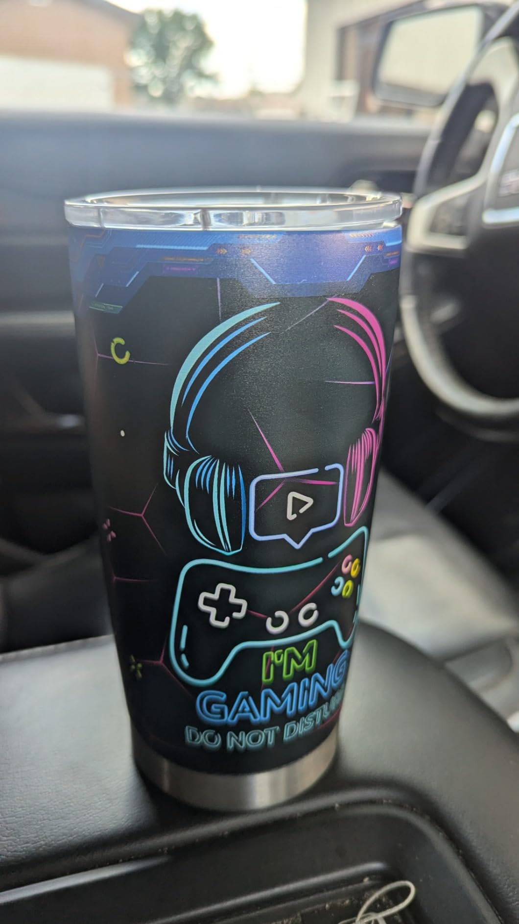 Gamer Gifts for Men, Easter Gifts for Gamers Kids, Gaming Stuff Mugs, Cool Christmas Birthday Gift for Him Men Teenage Teen Boys Boyfriend Husband, Video Games Stainless Steel Tumbler 20oz customer photo 2