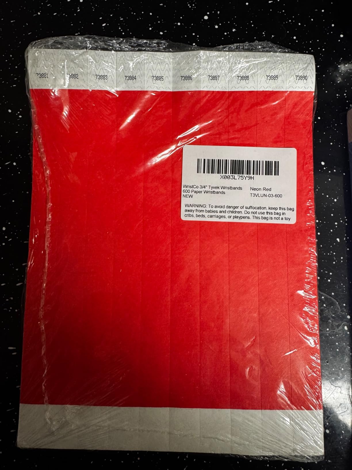 600 WristCo Neon Green Tyvek Wristbands for Events - Tamper-Proof Design & Fluorescent Color Prevent Reuse Premium-Grade Bracelets for Hospital & Medical ID, Party & VIP Identification customer photo 2