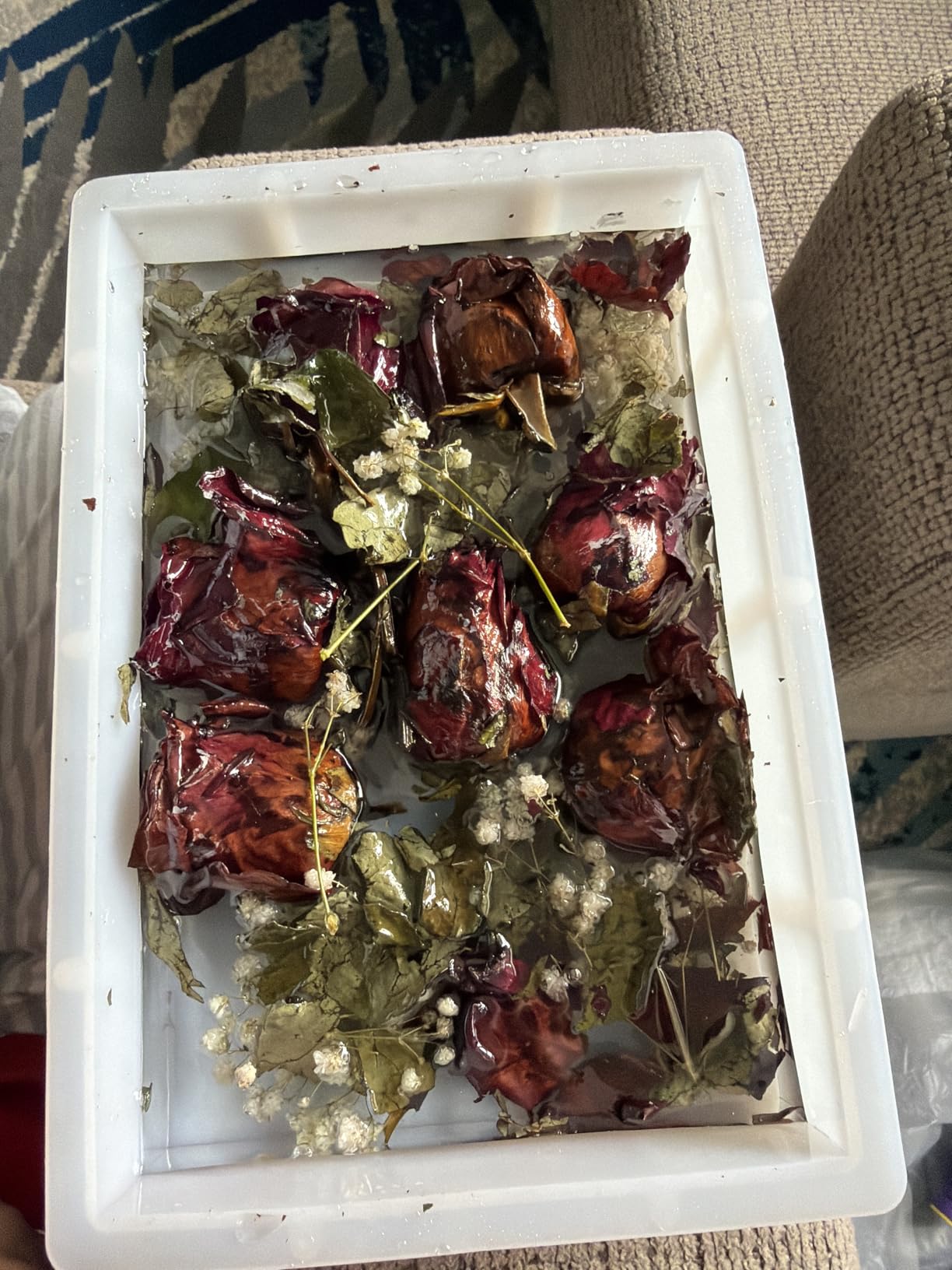 Sakolla 2 Pack 6 Cavity Bee Silicone Soap Molds Rectangle Oval Honeycomb Silicone Molds Loaf Handmade Molds for Soap Making Supplies DIY Wax Melts, Beeswax customer photo 1