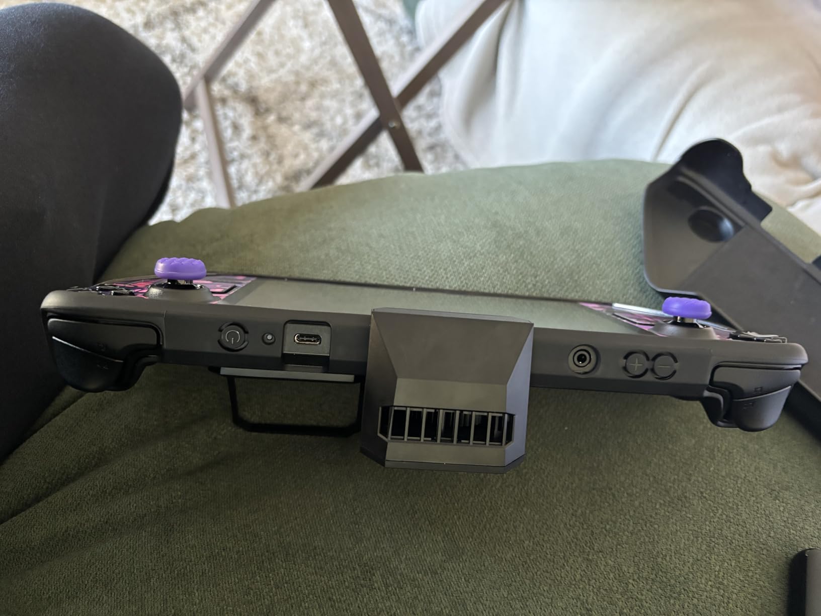 JSAUX PC0104 ModCase Compatible with Steam Deck, Steam Deck Case Comprehensive Protection Include Detachable Front Shell, Body Protective Shell, Metal Bracket and Strap - Basic Set customer photo 2