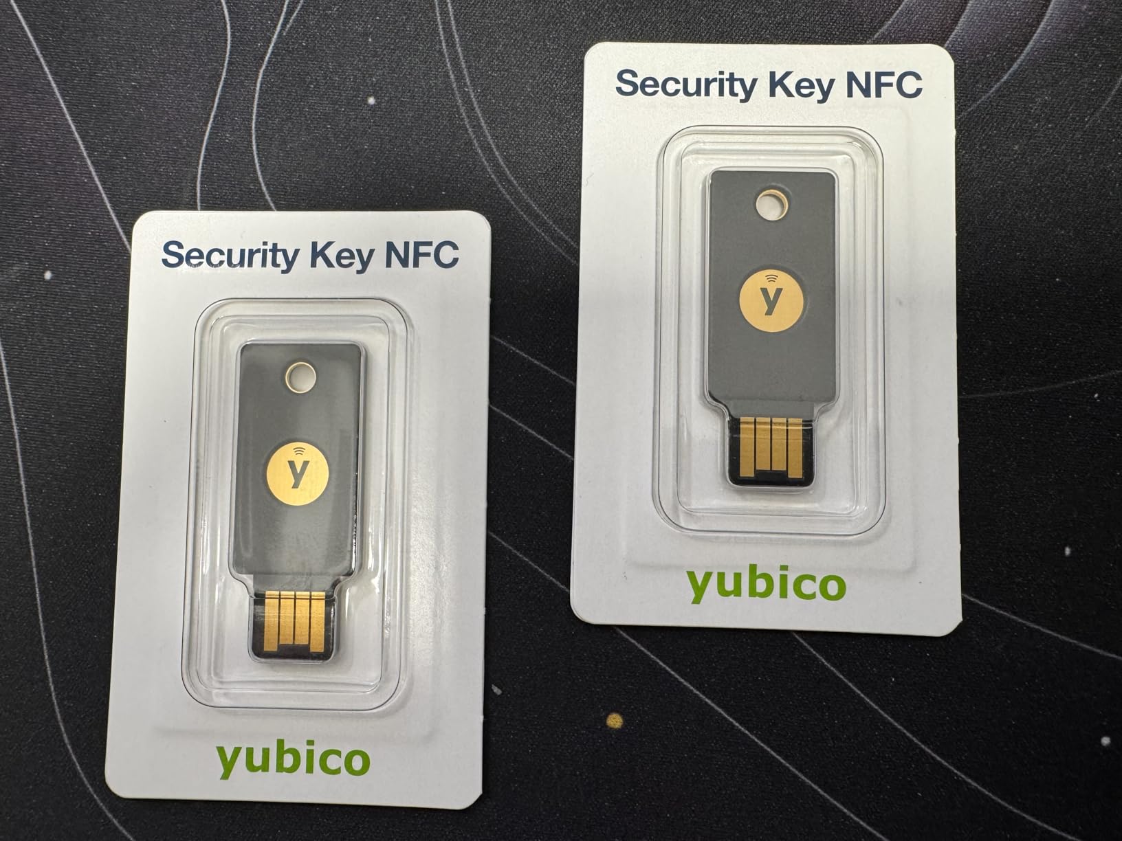 Yubico - Security Key NFC - Basic Compatibility - Multi-factor authentication (MFA) Security Key, Connect via USB-A or NFC, FIDO Certified customer photo 2