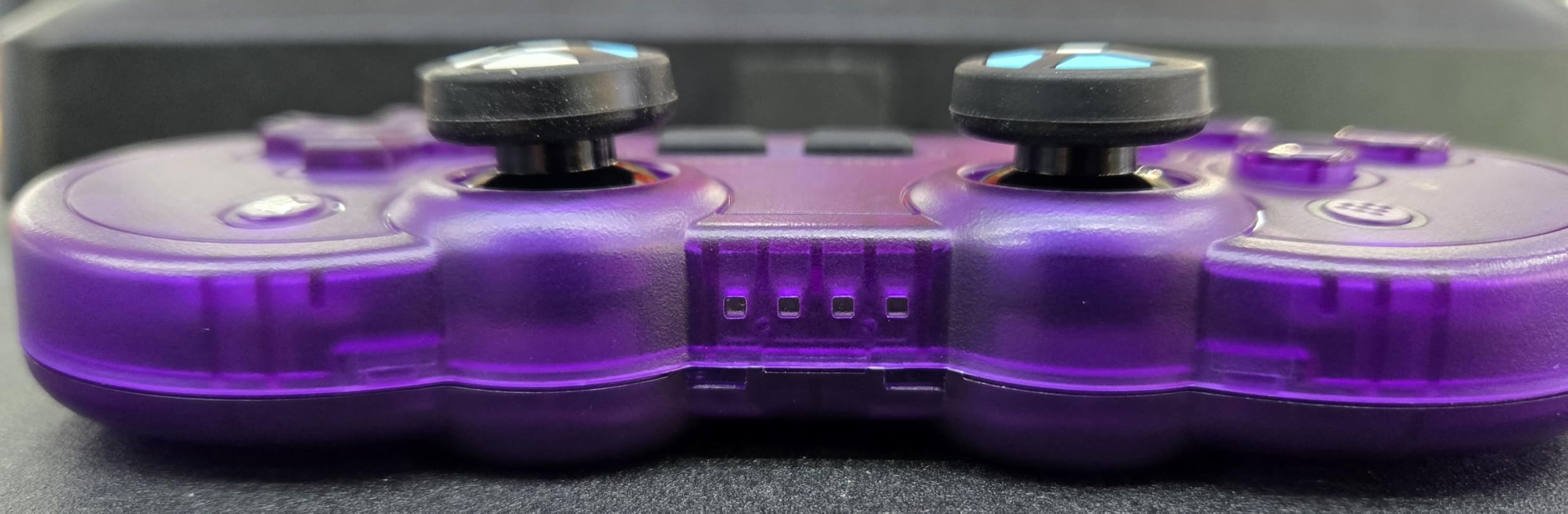 8BitDo SN30 Pro Wireless Bluetooth Controller (Hall Effect Joystick Update) with Rumble Vibration USB-C Cable Gamepad Compatible with Switch/Switch 2,Windows, Mac OS, Android, Steam (Crystal Purple) customer photo 2