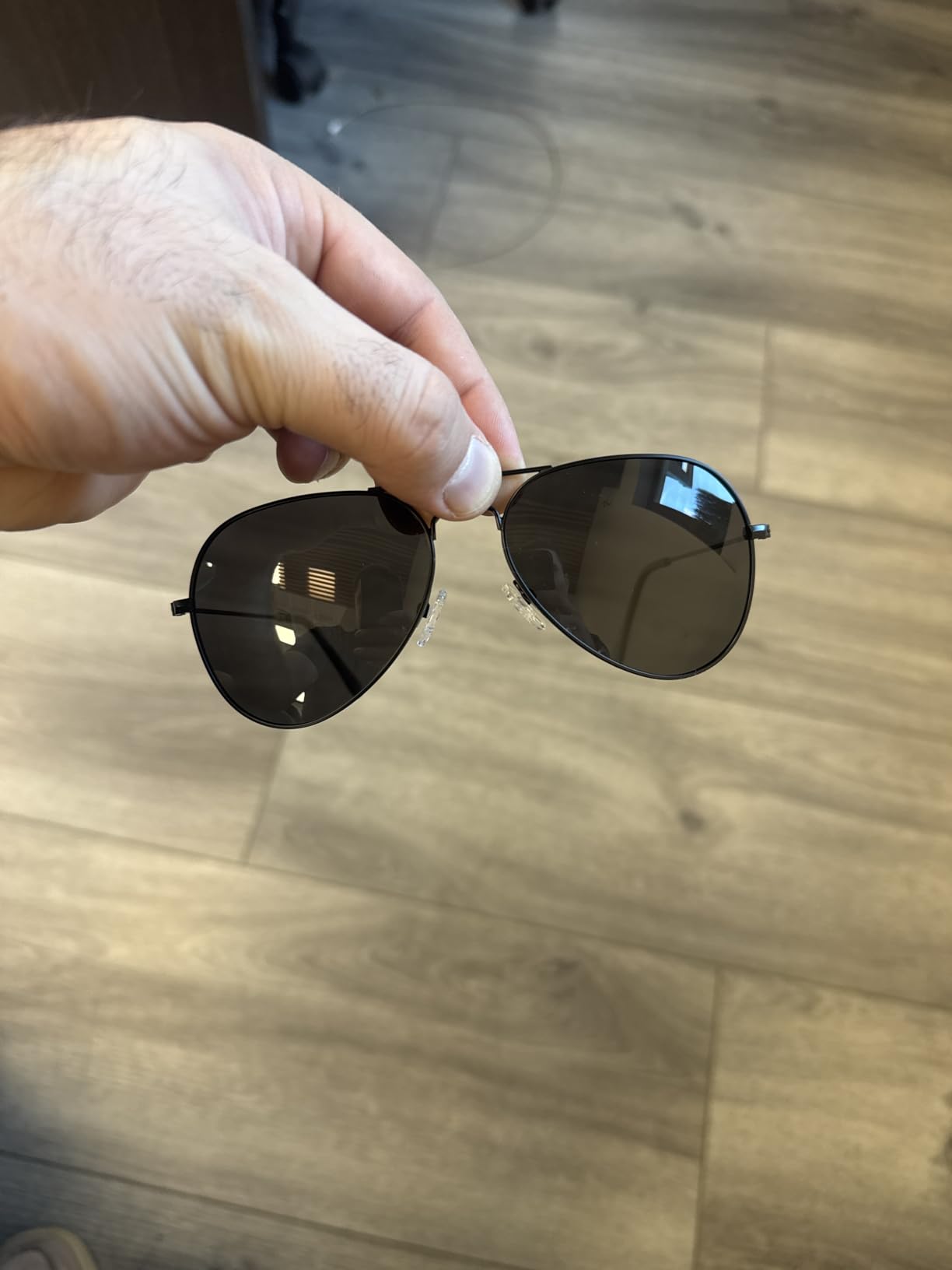 KALIYADI Polarized Sunglasses for Men, Lightweight Sun Glasses with UV Protection for Driving Fishing Golf customer photo 2