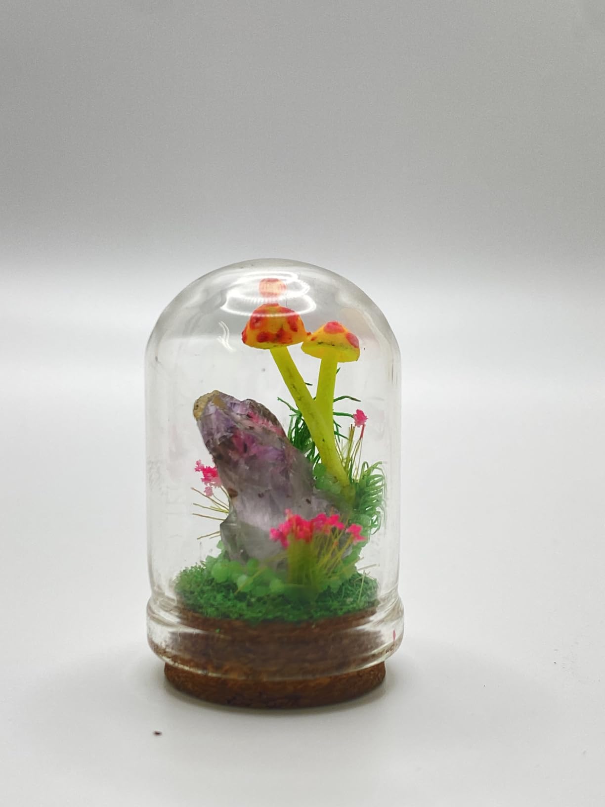 Woohome 208 PCS Static Grass Tuft Model Grass Tufts Terrain Model Kit Resin Static Scenery Model, Artificial Grass for Train Landscape Railway Artificial Grass Modeling customer photo 1