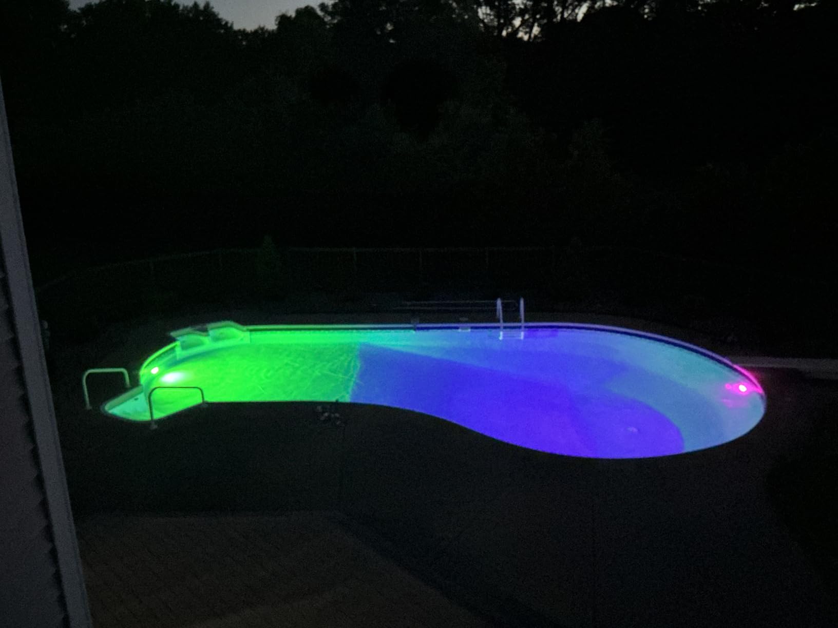 Smart Pool LED Pool Lights for Inground Pool, Wall Mounted, Color Changing with Remote - 75ft Cable, Works with Remote or Phone App - iOS/Android Compatible, Lifetime Replacement Program customer photo 2