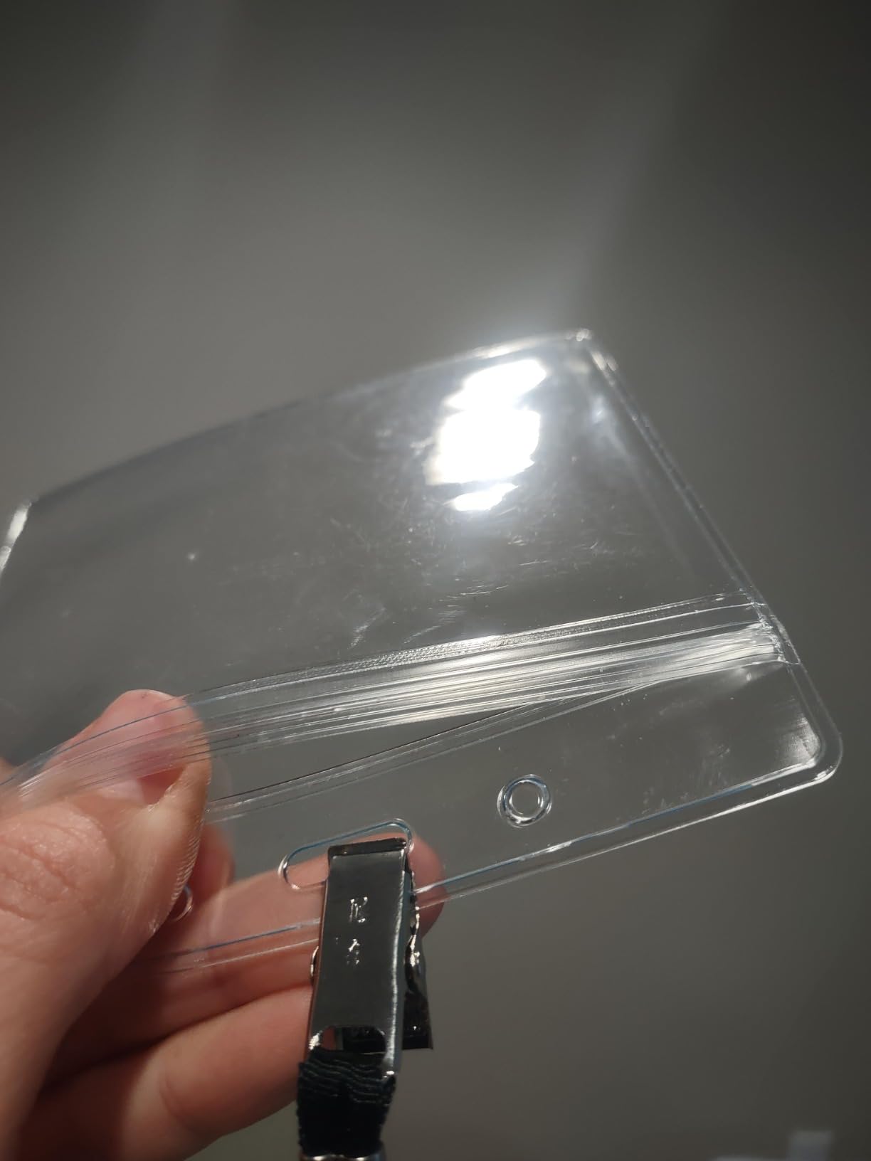 4x3 Name Tags Badge Holder with Lanyard 50 Pack Waterproof Horizontal ID Badge Holder and 50 Pcs Lanyards Nametag for Conferences, Events, and Meetings (Blue, 4 X 3 inches) customer photo 2