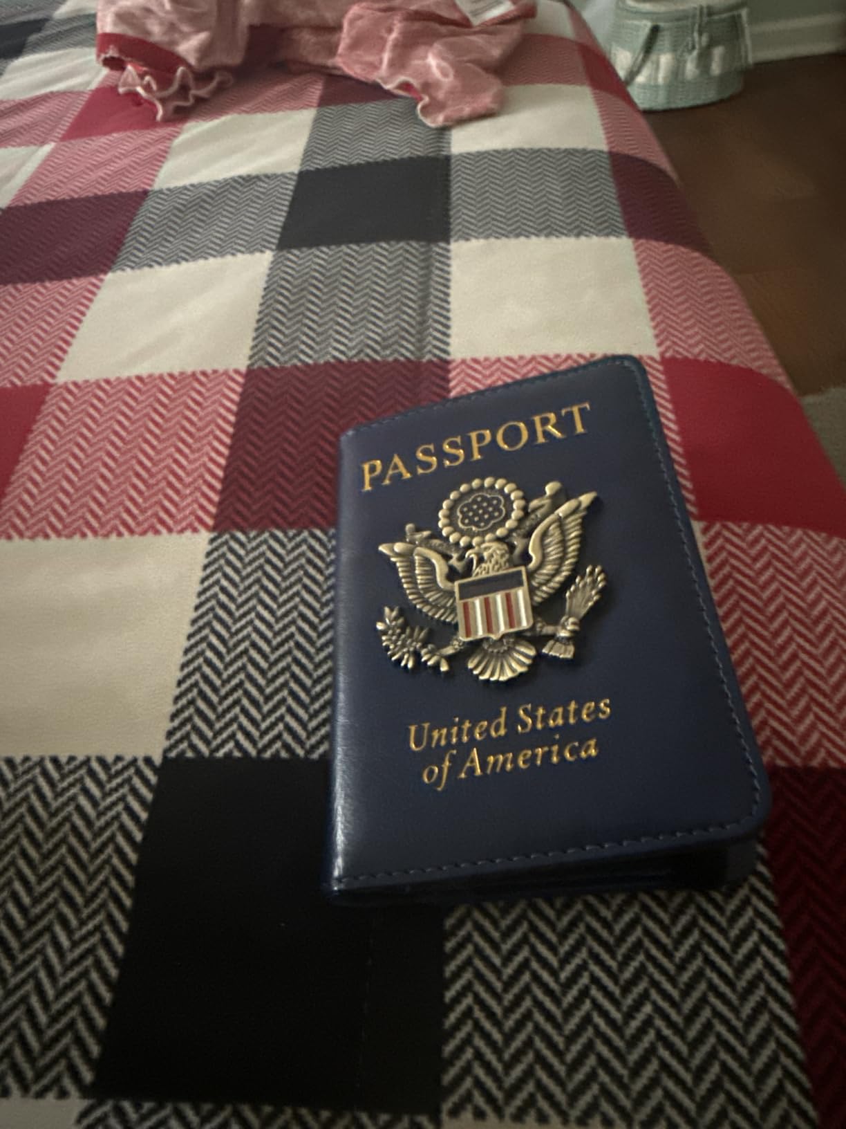 Premium Passport Holder for Travel, RFID Blocking Passport Cover Slim, Durable & Travel-Friendly, Passport Wallet Keep Your Documents Safe & Organized (Brown) customer photo 1