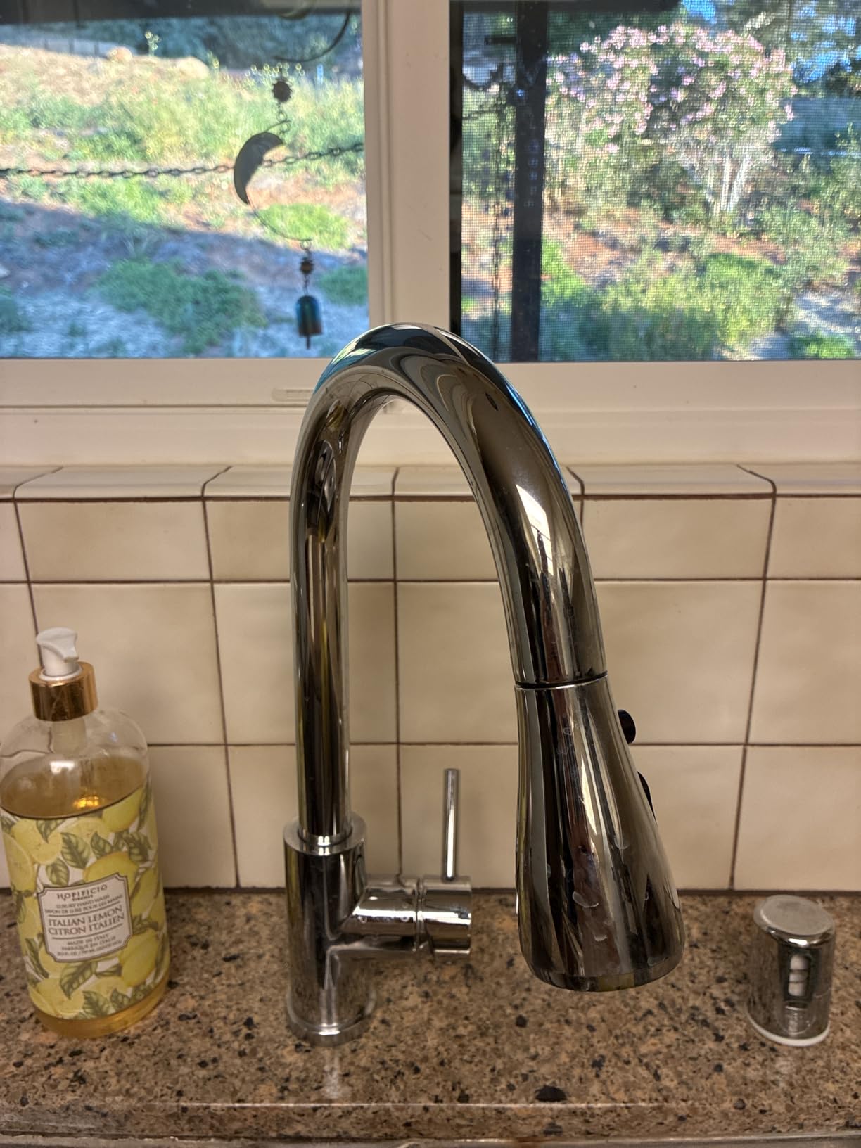 Kicimpro Touchless Kitchen Faucet with Pull Down Sprayer Brushed Nickel, Side Motion Sensor Kitchen Touchless Faucet with Water Line, Two Control Modes Touchless Faucet for Kitchen Sink, Single Handle customer photo 1