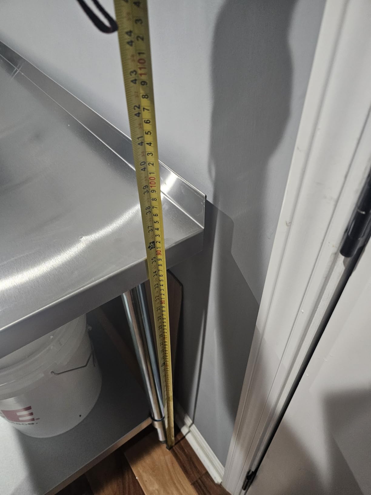 HARDURA Stainless Steel Table Prep & Work Table 24 x 60 Inches NSF Heavy Duty Commercial with Undershelf and Backsplash for Restaurant Kitchen Home and Hotel customer photo 2