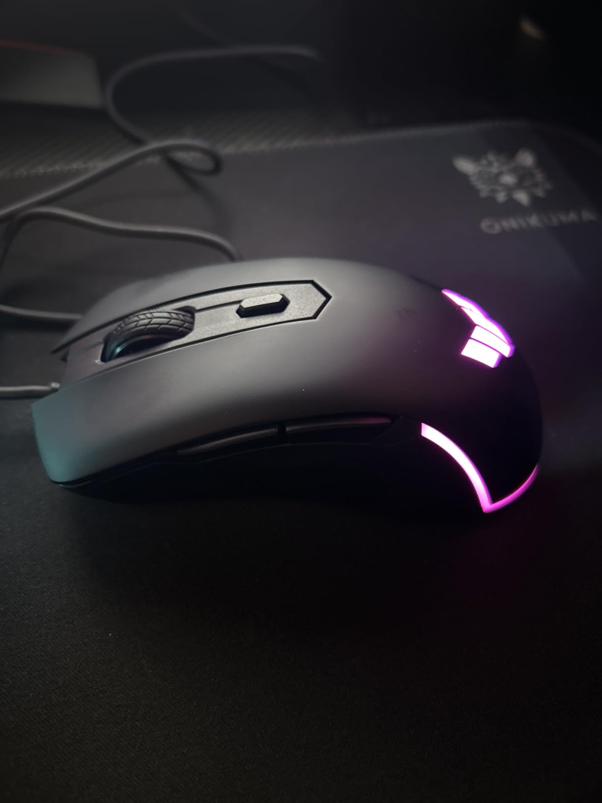 TUF Gaming M3 Gen II Wired USB Gaming Mouse - Right-Handed Ergonomic, 59g Lightweight, 8K DPI, IP56 dust & Water Resistance, Antibacterial Guard, 6 Programmable Buttons, PC/Mac Support - Black customer photo 2