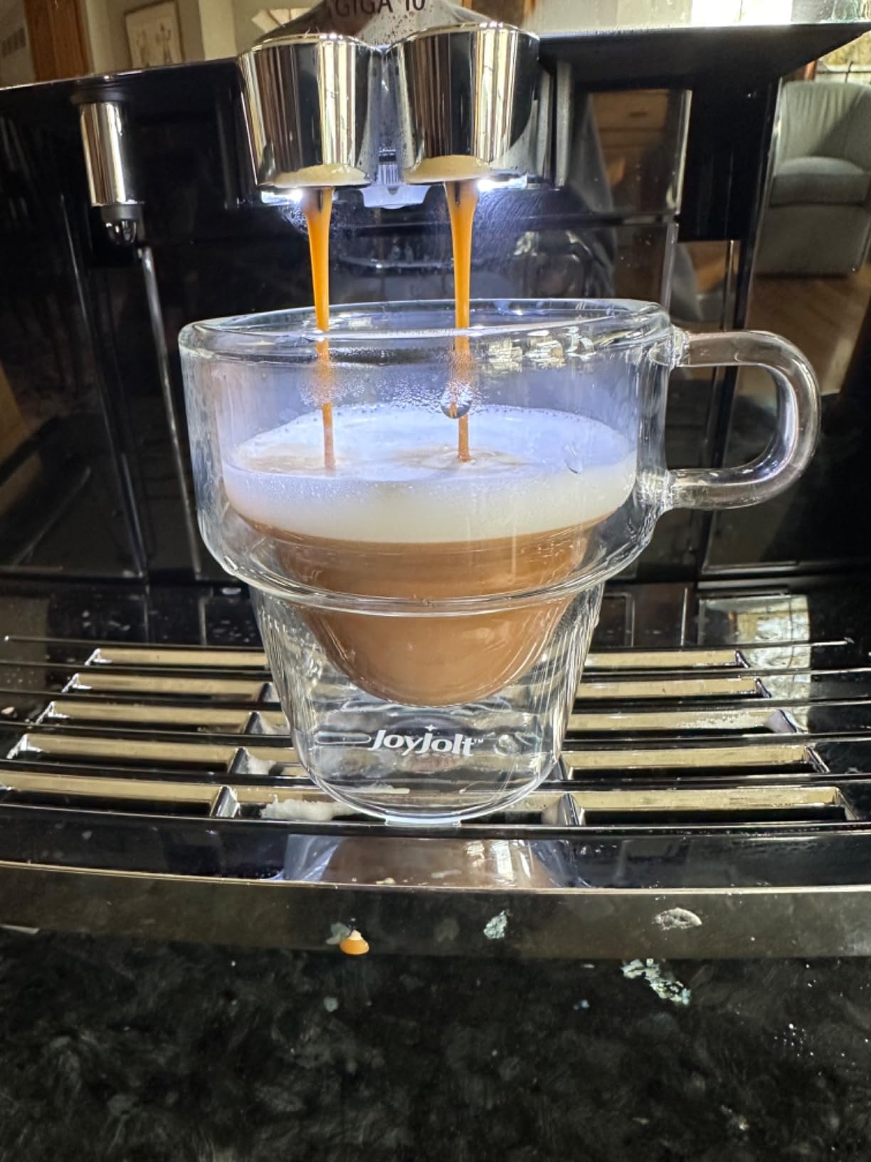 Jura GIGA 10 Diamond Black Super Automatic Espresso Machine customer photo 1