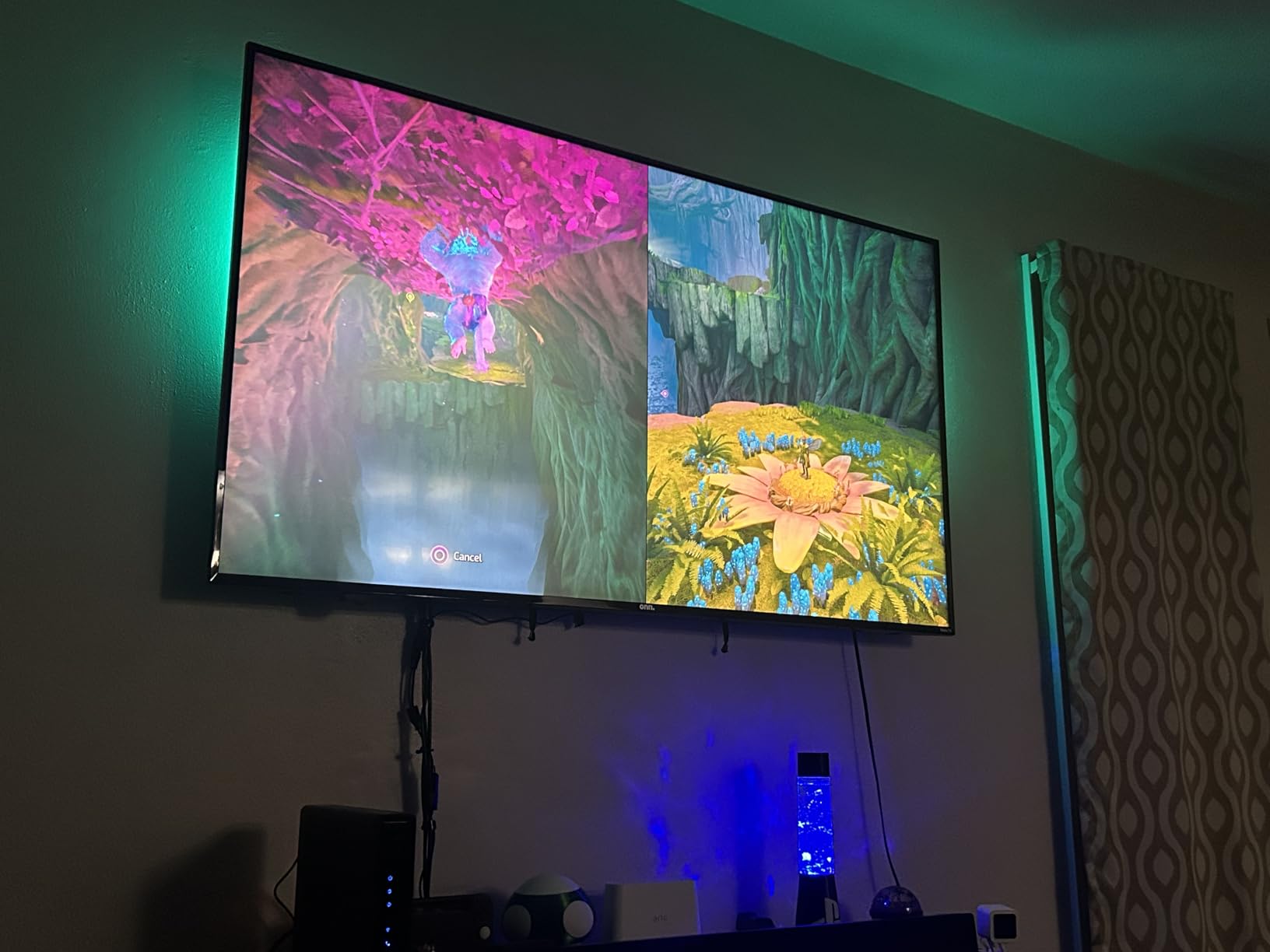 RGB Light Bar,Smart LED Light Bar for Room,16 Million Colors,Three Control Modes,Dynamic Music Sync Mode,213 Preset Modes,USB Interface（Without Adapter） customer photo 1