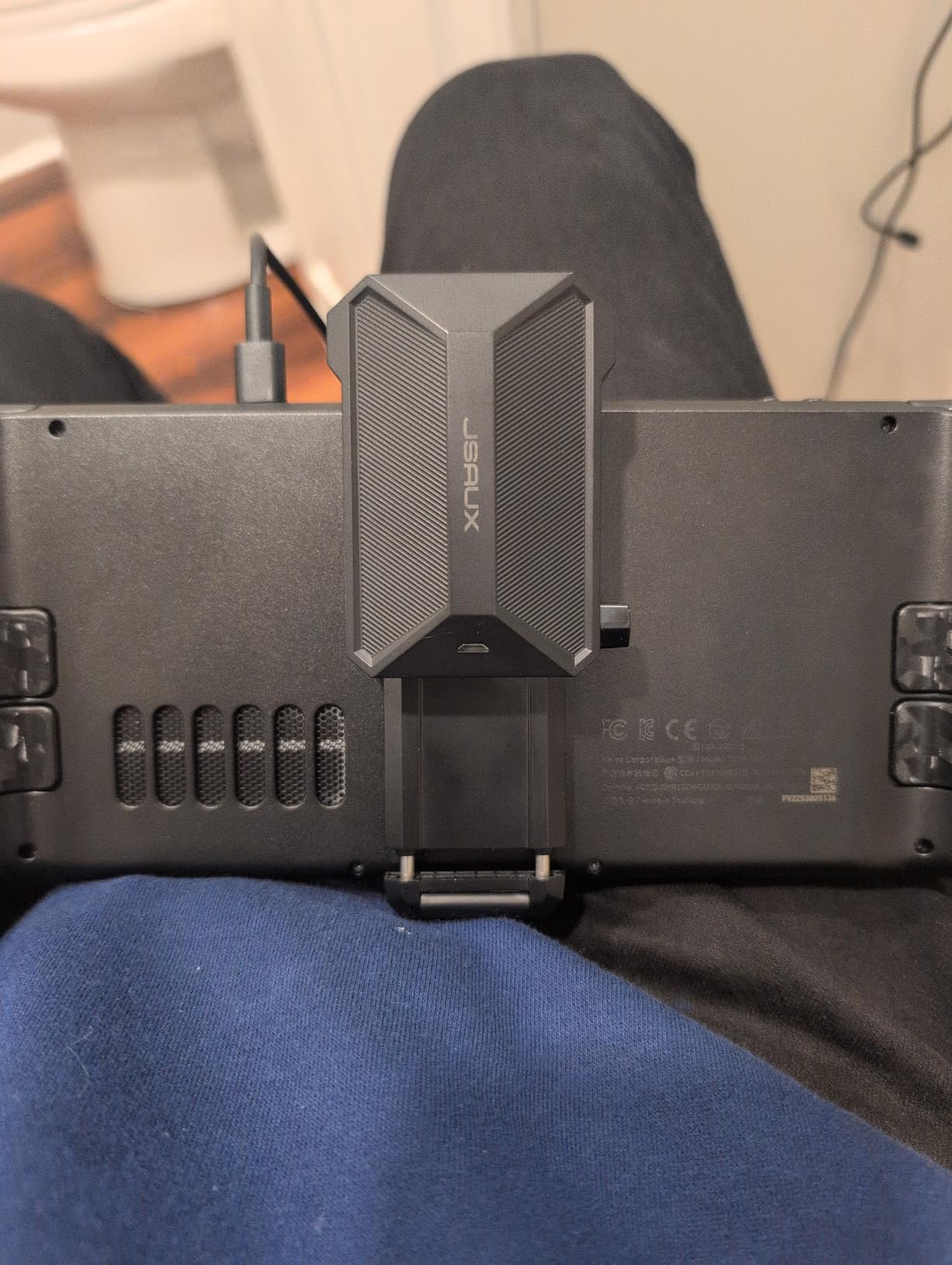 JSAUX Cooling Fan for Steam Deck, Innovative Cooler with Stand Compatible with Steam Deck OLED-GP0201 customer photo 1