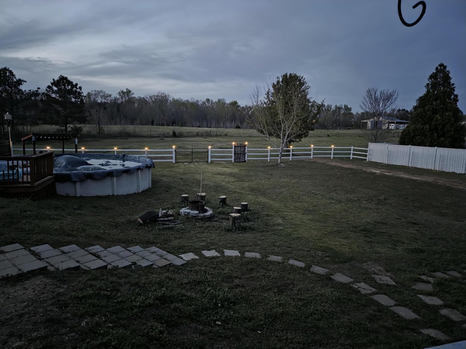 Solar Post Cap Lights Outdoor 12pack, Waterproof Solar Powered Deck Fence Post Lights for 4x4 Wood/Vinyl Posts, Solar Outdoor LED Light with Cool/Warm Lighting Decorate Garden Patio Porch customer photo 1