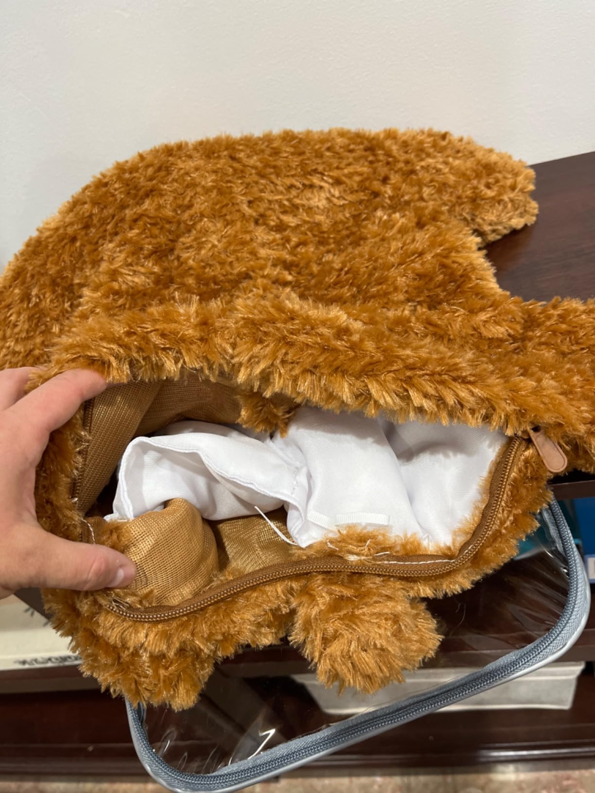 ODOXIA Weighted Lap Pad for Kids | Calming & Comforting | Lap Animal | Dog Buddy | Sensory Weight Animals | Weighted Blanket for Sensory Disorder | Carrying Bag Included | 5 Lbs customer photo 2