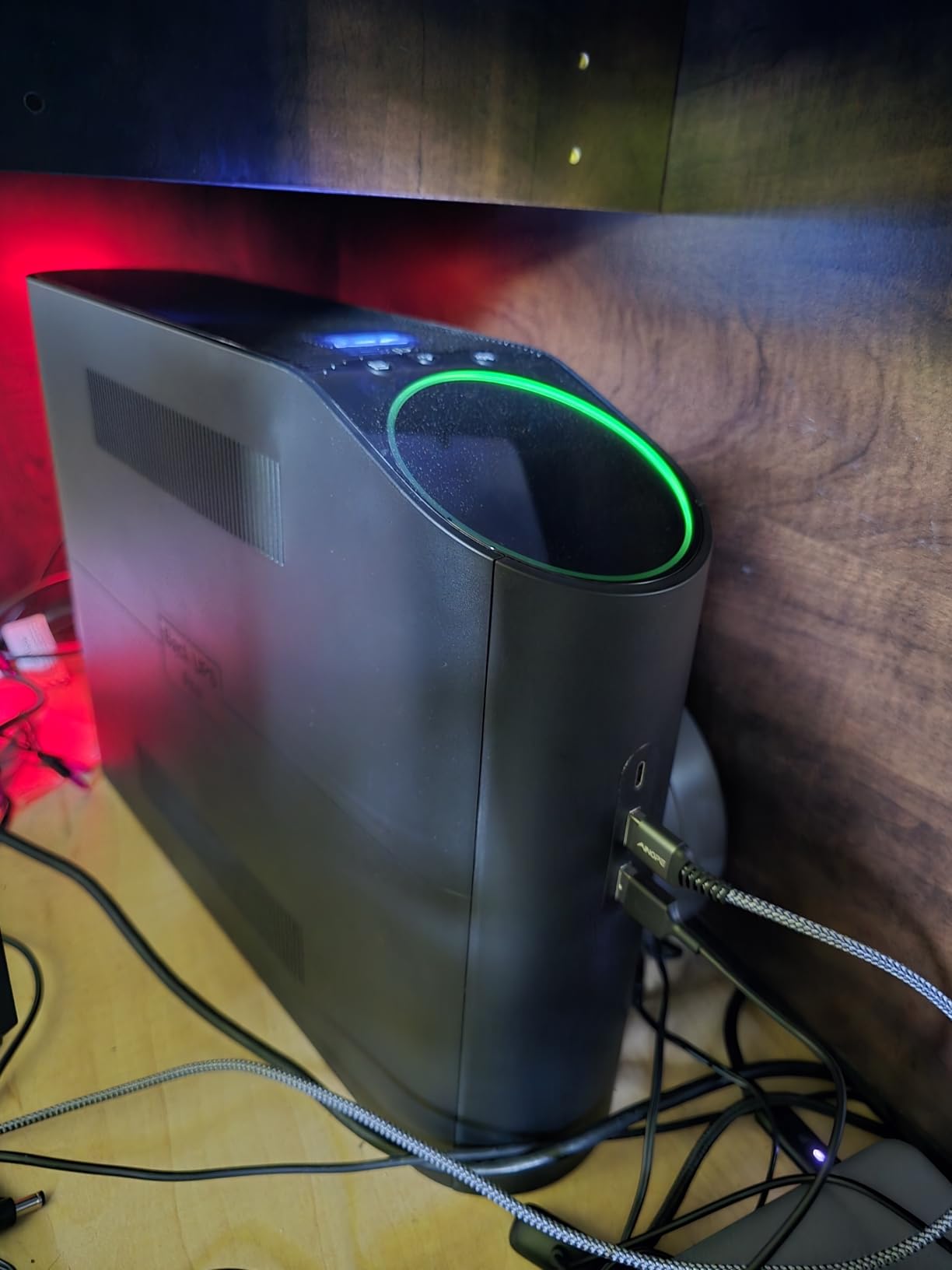 APC Back-UPS Pro Gaming UPS, 1500VA / 900W UPS Battery Backup Surge Protector, 10 Outlets, LCD, Sinewave, Type C Charger, BGM1500-US Uninterruptible Power Supply for Gaming PC, PS5, Xbox Series X customer photo 1