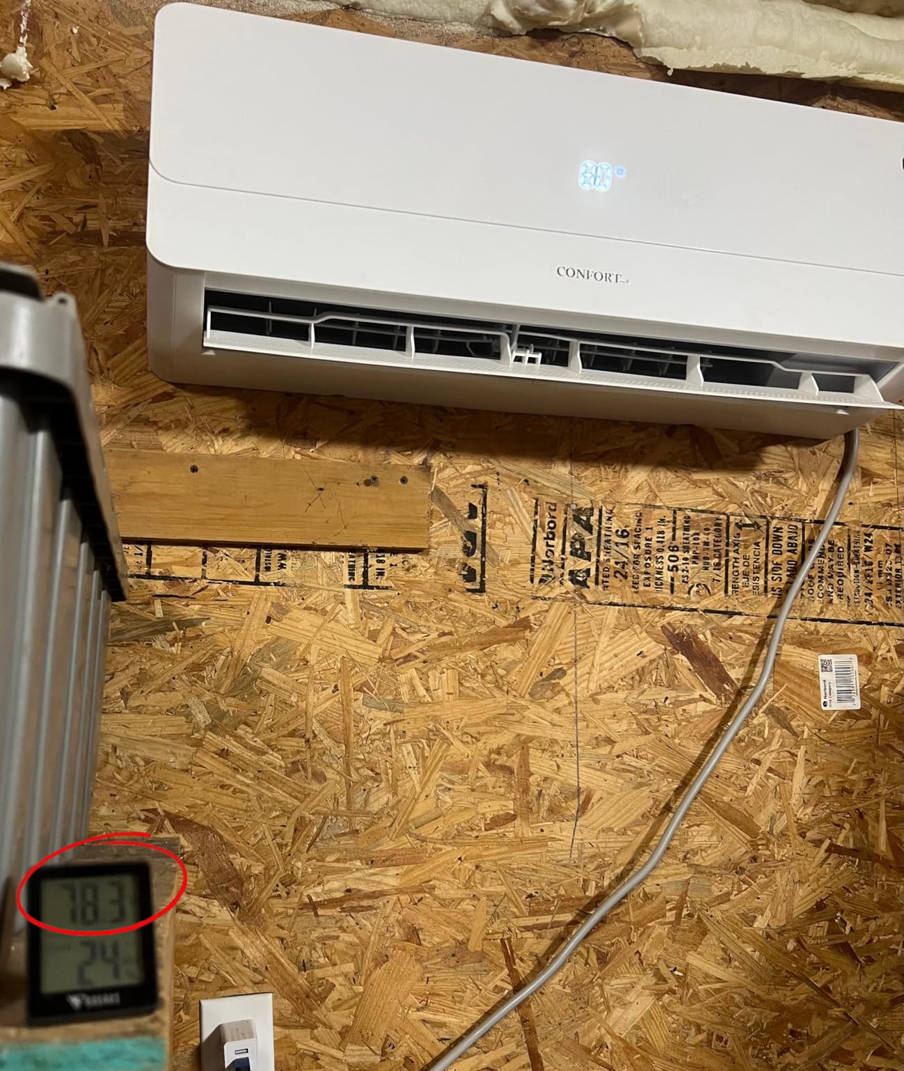 Confortotal 12000 BTU Mini Split Air Conditioner and Heat Pump 110V Ductless, 1 ton, with WIFI Compatible with Alexa customer photo 2