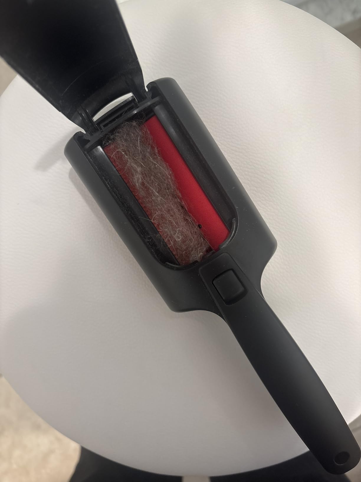 ChomChom Roller Pet Hair Remover - Reusable Lint Roller Pet Hair Removal Tool for Clothes, Couches, Cars and Travel - Cat Dog Hair Remover, Compact, No Sticky Refills Needed (Mini Roller) customer photo 2