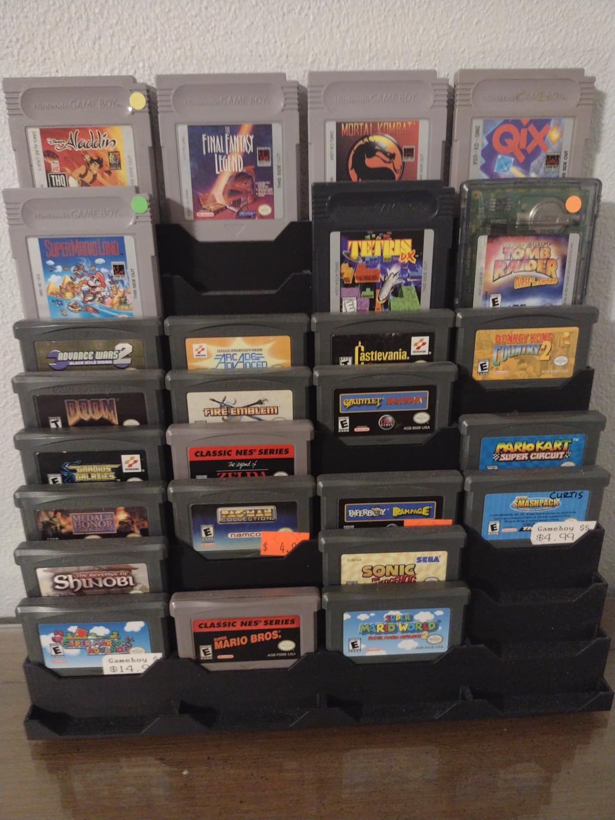 R2D3 Display for Original Nintendo Game Boy Advance Games (Holds 20 Games) customer photo 1