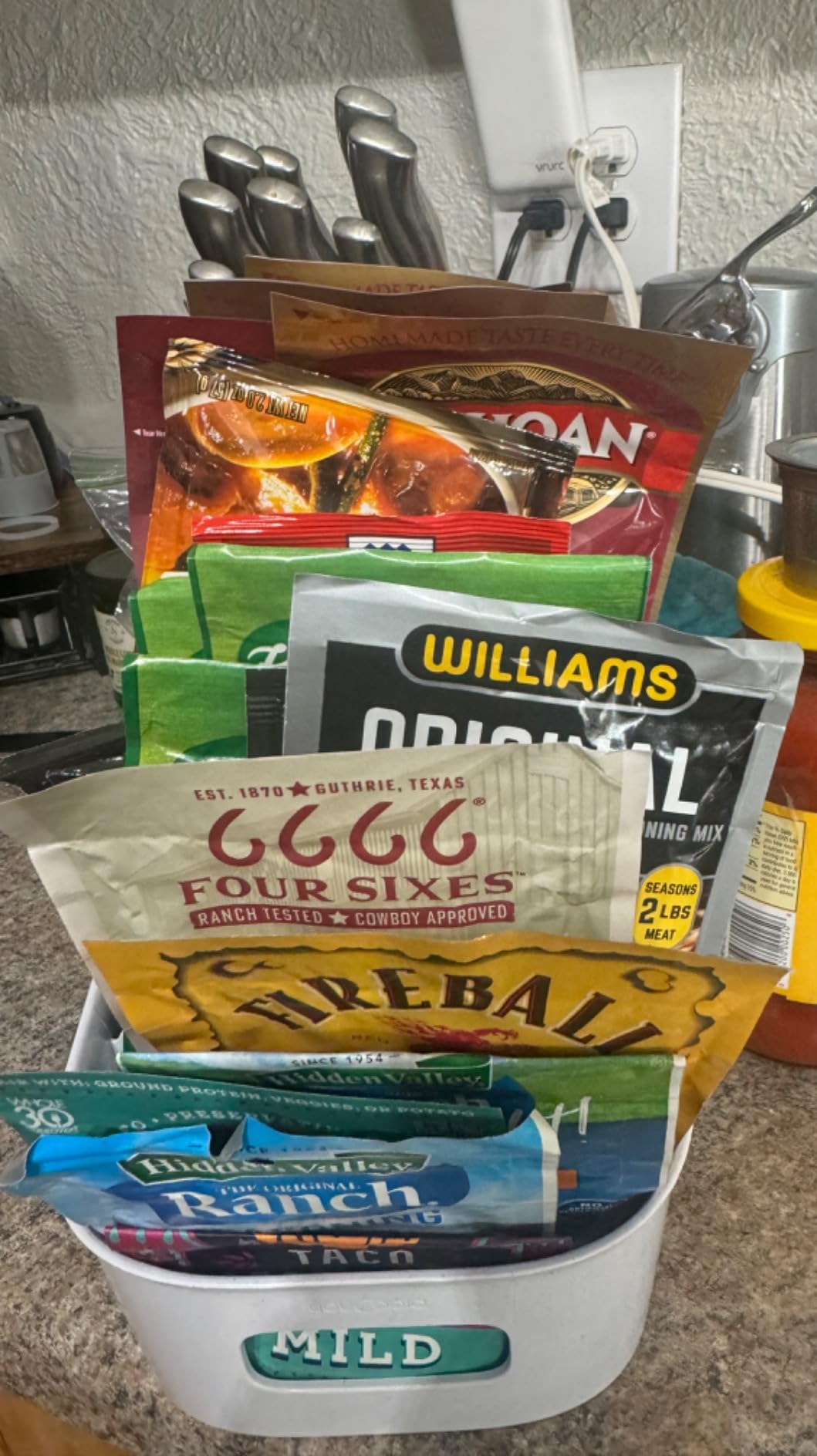 YouCopia ShelfBin Adjustable Snack Bin, BPA-Free Divided Storage Basket for Kitchen Pantry Organization, One Size, Speckled White customer photo 1