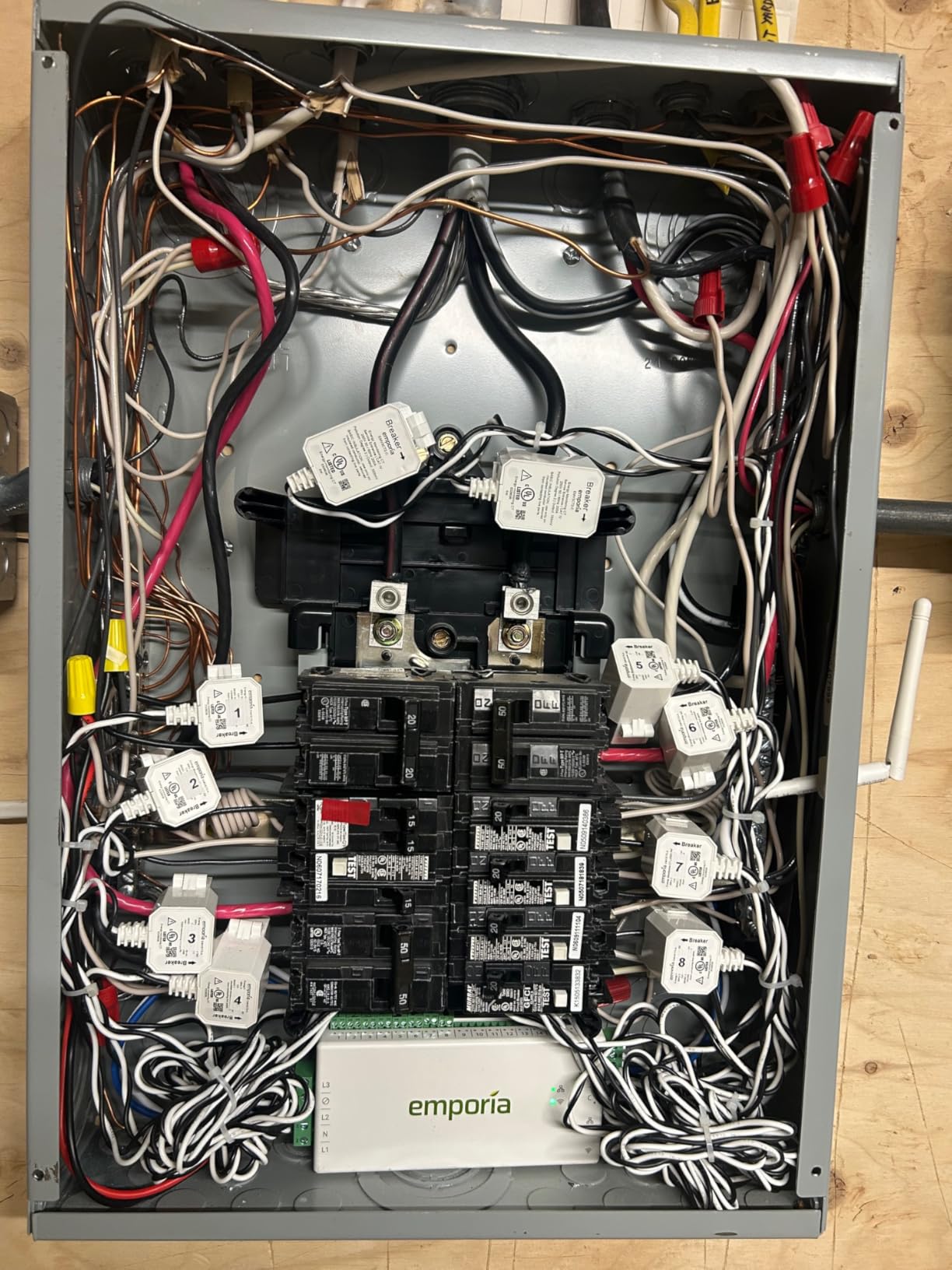 Emporia Vue 3 Home Energy Monitor - Smart Home Automation Module and Real Time Electricity Usage Monitor, Power Consumption Meter, Solar and Net Metering for UL Certified Safe Energy Monitoring customer photo 2