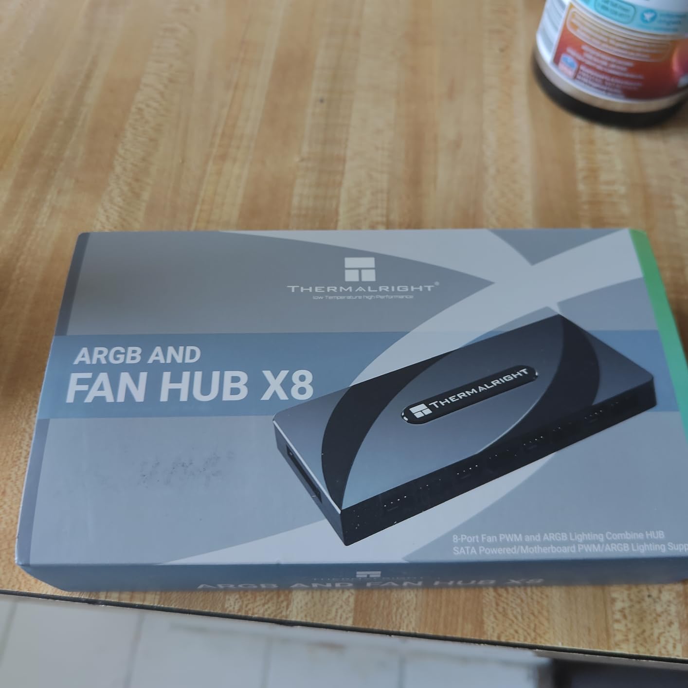 Thermalright ARGB HUB Controller Rev.A Used SATA Power Supply,Support 10 Groups of 5V ARGB Fans Hub, 10-Port 3 Pin Controller for Lighting customer photo 1