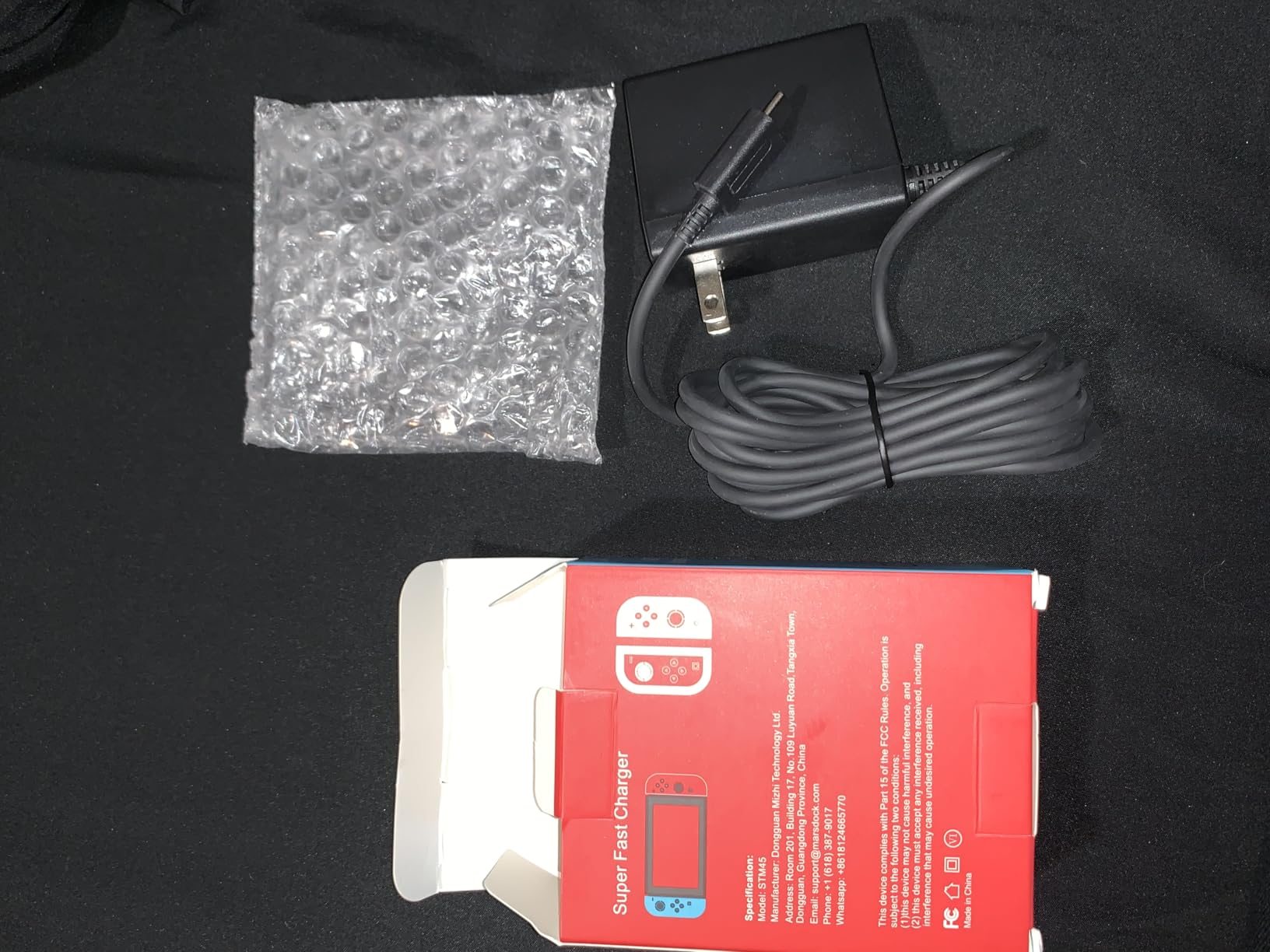 MARSDOCK 45W Charger for Nintendo Switch - 15V 2.6A AC Adapter Fast Charging with 5FT USB C Cord - Compatible with Switch Lite, OLED, Steam Deck - Support TV Mode customer photo 2