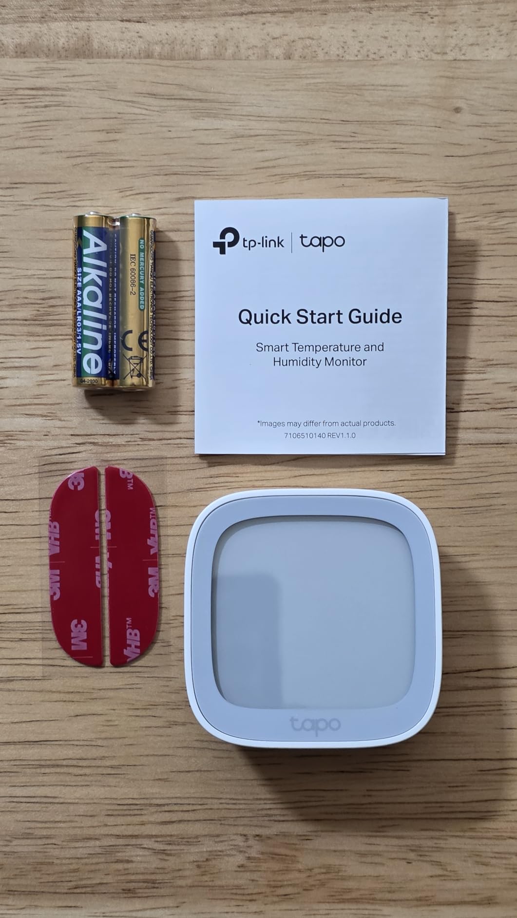 TP-Link Tapo Smart Temperature and Humidity Monitor, 2.7