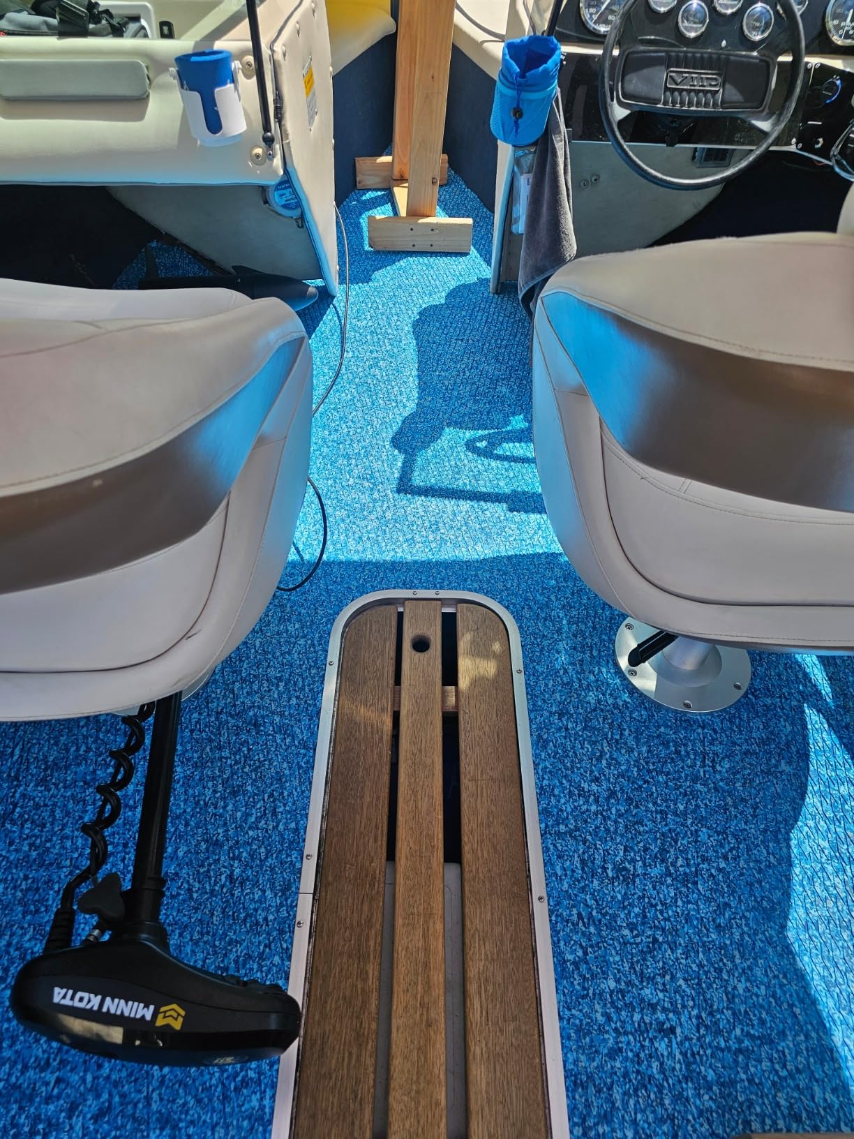 Minn Kota Terrova Bow-Mount Electric Trolling Motor with GPS, Spot-Lock - 55 Lb. Thrust, 54 In. Shaft, Freshwater customer photo 2