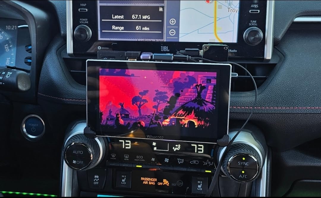 7 inch Portable Monitor 1080P FHD 60Hz Mini Pocket Touchscreen Display USB C HDMI Ultra Thin Lightweight IPS Second Screen Gaming for Raspberry Pi 5/4 PC/Laptop/PS5/XBOX/Switch customer photo 1