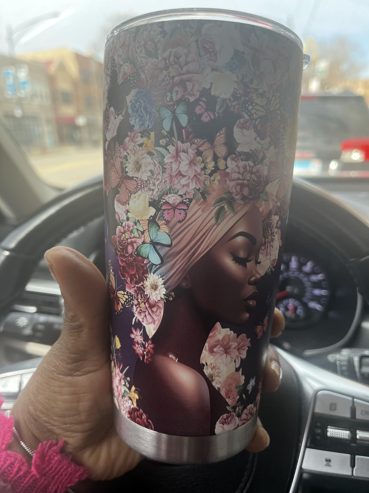 SANDJEST Gaming Cup Tumbler 20oz Can't Hear You Stainless Steel Insulated Tumblers Coffee Travel Mug Cup Video Game Gifts for Men Women Boyfriend Teen Husband Gamers Gift for Birthday Christmas customer photo 2