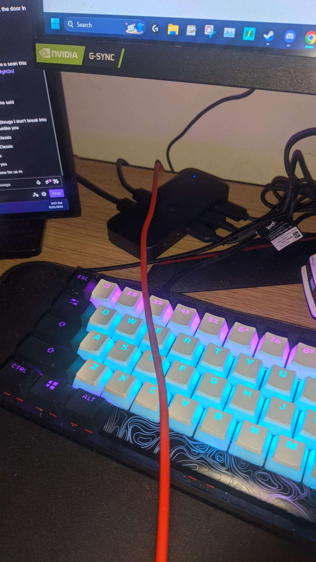 UGREEN USB 3.0 Switch 2 Computers Sharing USB C & A Devices, 4 Port USB Switcher Sharing Keyboard and Mouse, Printer/Scanner USB Switch Hub for Two Computers with 2 USB3.0 Cables and Controller customer photo 1