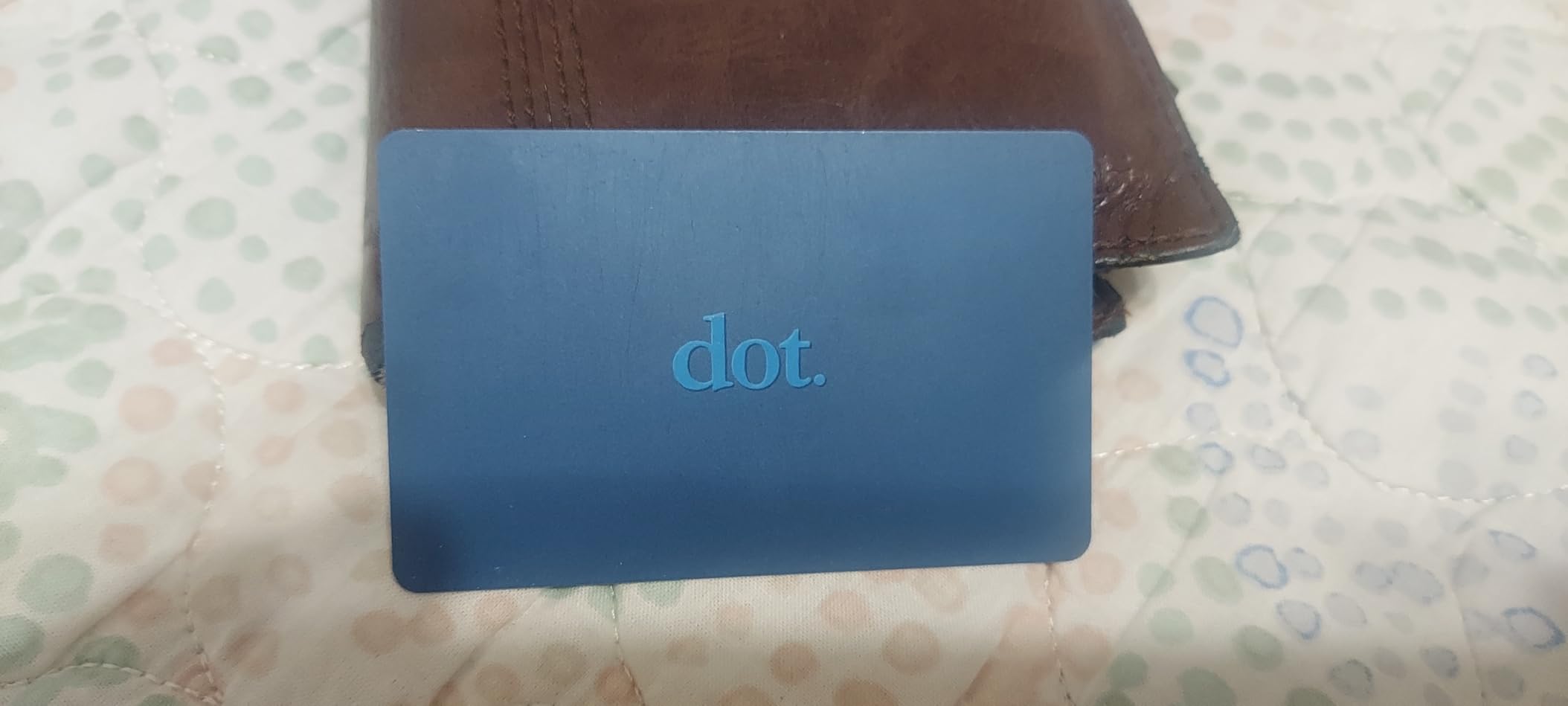 dot. Card - Digital Business Card - Tap Compatible with iPhone & Android (Black) customer photo 1