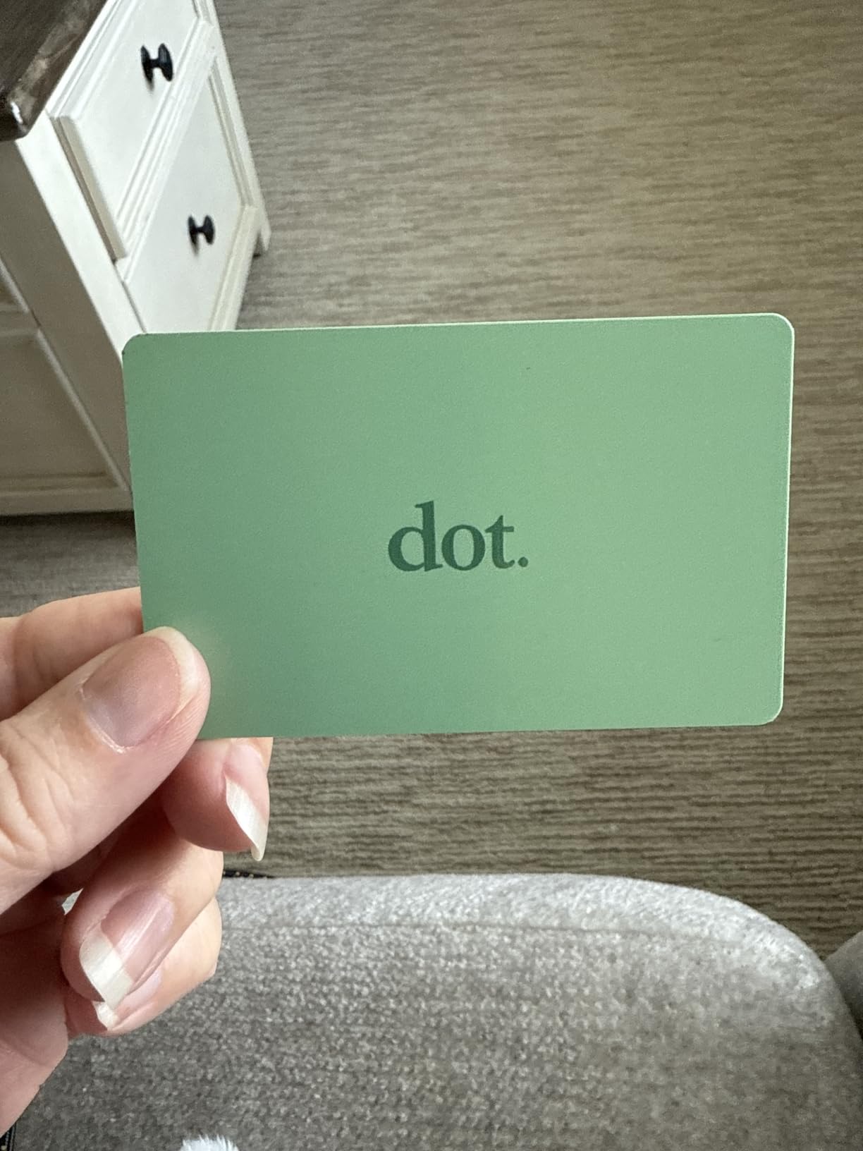 dot. Card - Digital Business Card - Tap Compatible with iPhone & Android (Black) customer photo 2