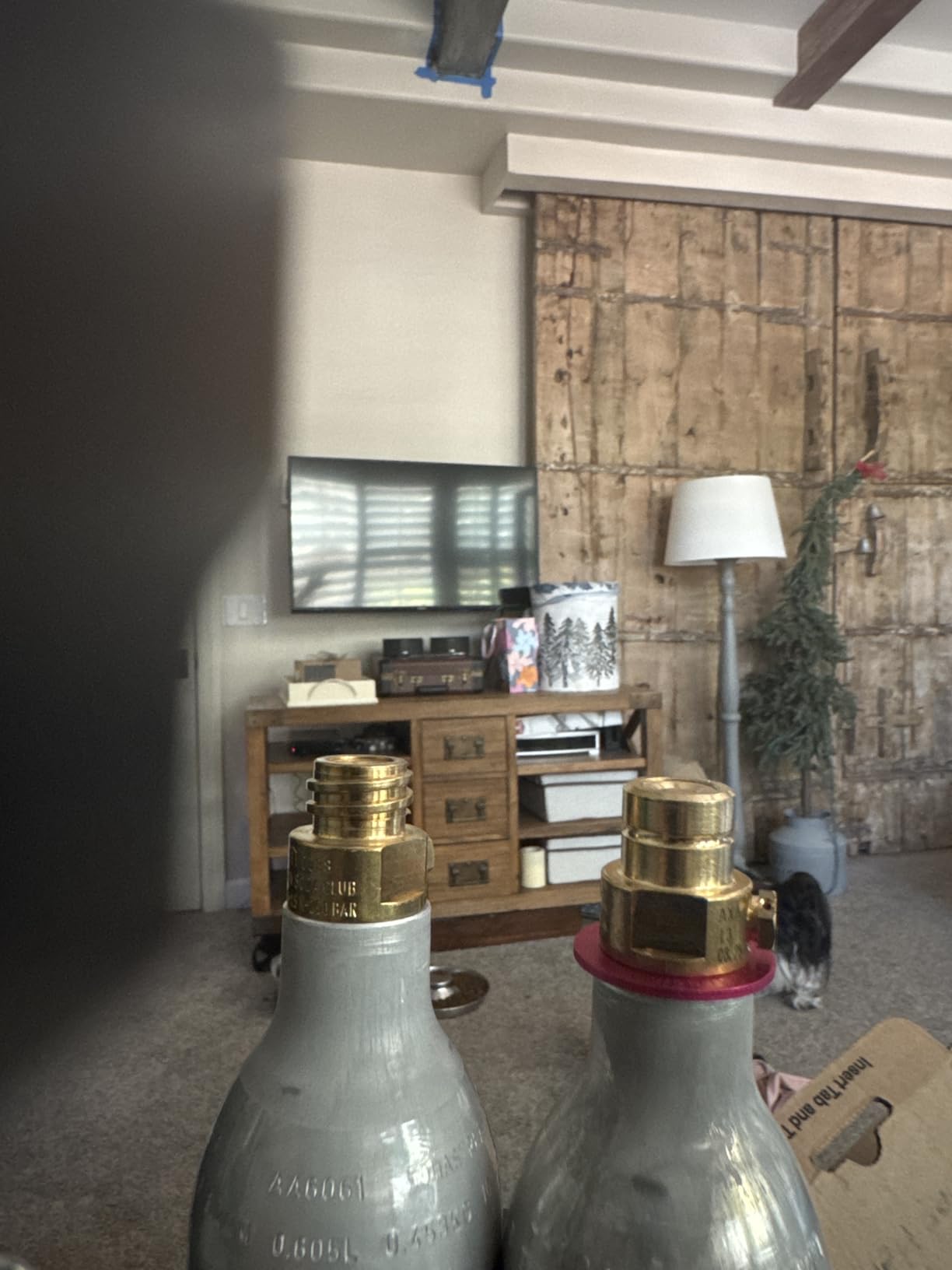 SodaStream CO2 Gas Carbonation Bundle | 3x 60L QuickConnect Cylinders, Pink CQC System - Never run out of CO2 Again - Compatible with Terra, ART, Aqua Fizz, E-Terra, E-DUO, Enso and Gaia customer photo 1