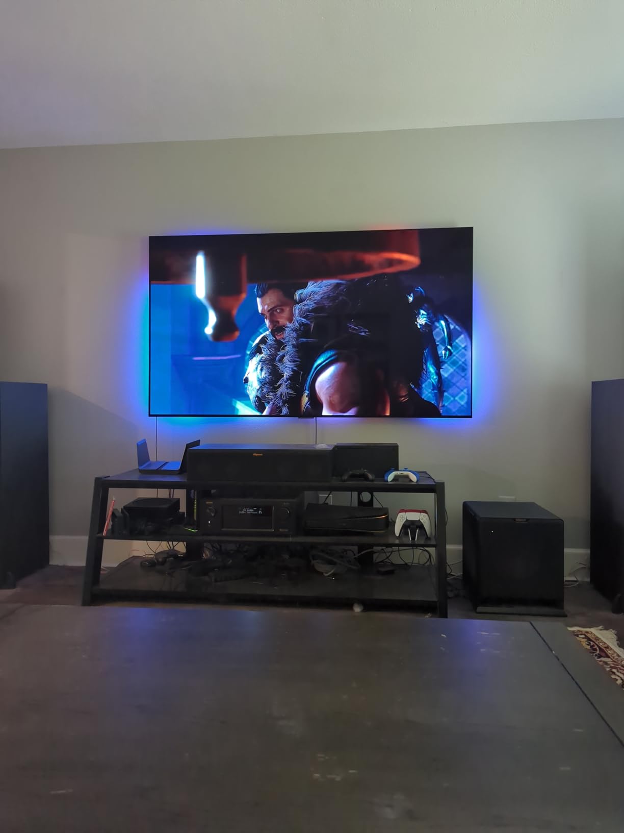 Lytmi Fantasy 3 TV Backlight Kit HDMI 2.1 with Sync Box Wi-Fi for 65-70 inch 8K 60Hz Color Lights Compatible Alexa and Google Assistant, App Control, Music RGB customer photo 2