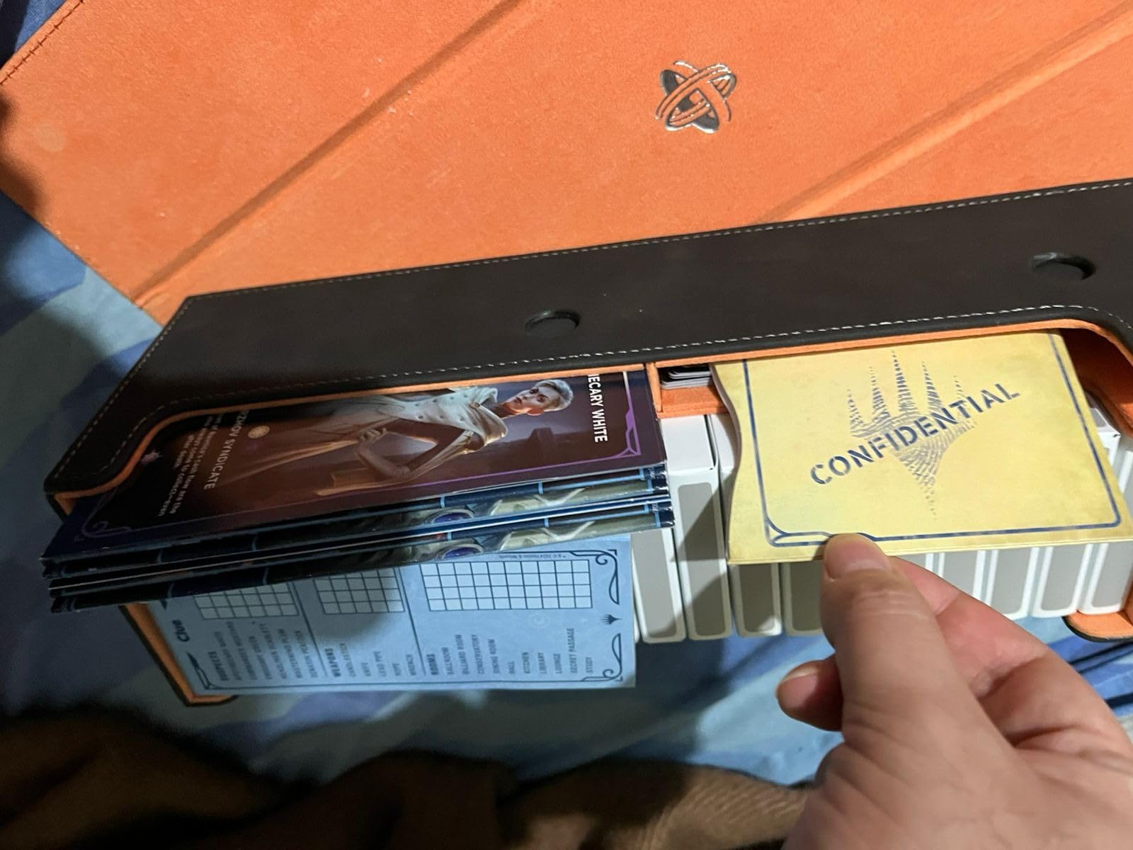 Gamegenic Cards Lair 400+ Convertible Deck Box - Double-Sleeved Card Storage, Holds up to 400 Cards, Premium Card Game Protector, Nexofyber Surface, Black Color customer photo 2