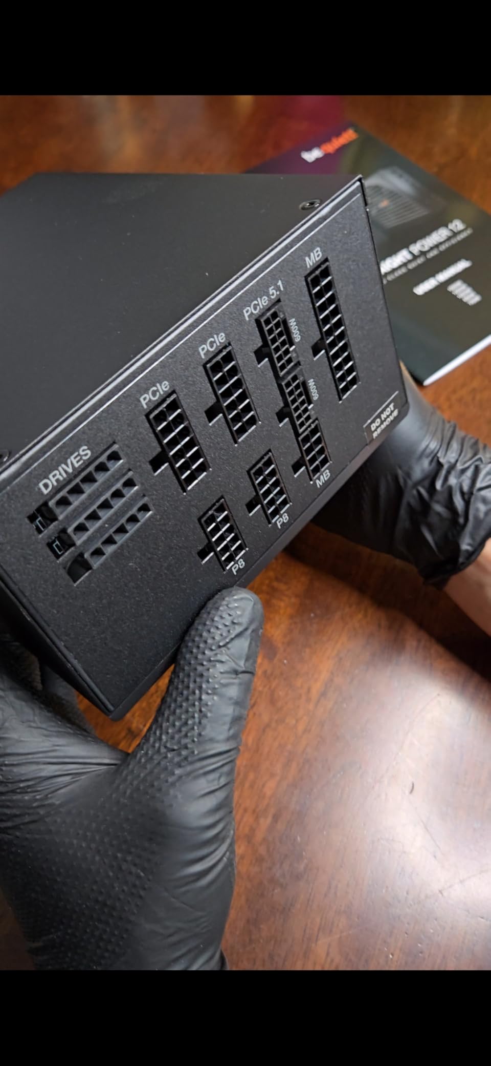 be quiet! BN516 Straight Power 12-1000w 80 Plus Platinum, ATX 3.0, Modular Power Supply, for PCIe 5.0 GPUs and GPUs with 6+2 pin connectors, Silent 135mm be quiet! Fan - BN516 customer photo 1