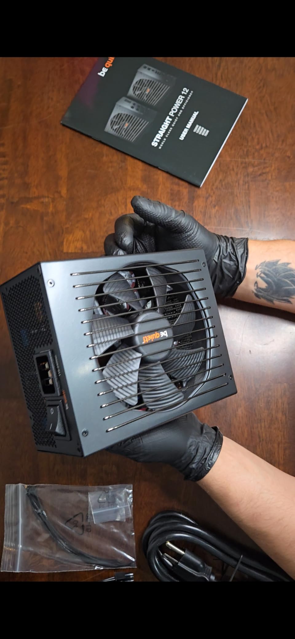 be quiet! BN516 Straight Power 12-1000w 80 Plus Platinum, ATX 3.0, Modular Power Supply, for PCIe 5.0 GPUs and GPUs with 6+2 pin connectors, Silent 135mm be quiet! Fan - BN516 customer photo 2