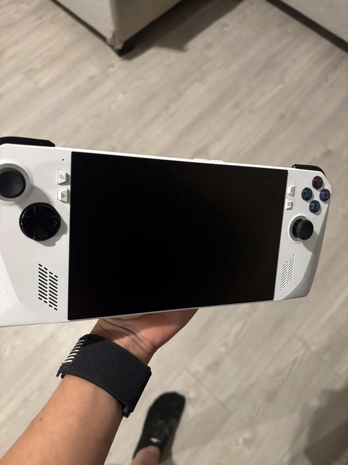 JSAUX Anti-Glare Screen Protector for ROG Xbox Ally/ROG Xbox Ally X (2025) / ROG Ally 2-Pack, Matte 9H Hardness Tempered Glass with Guide Frame customer photo 1